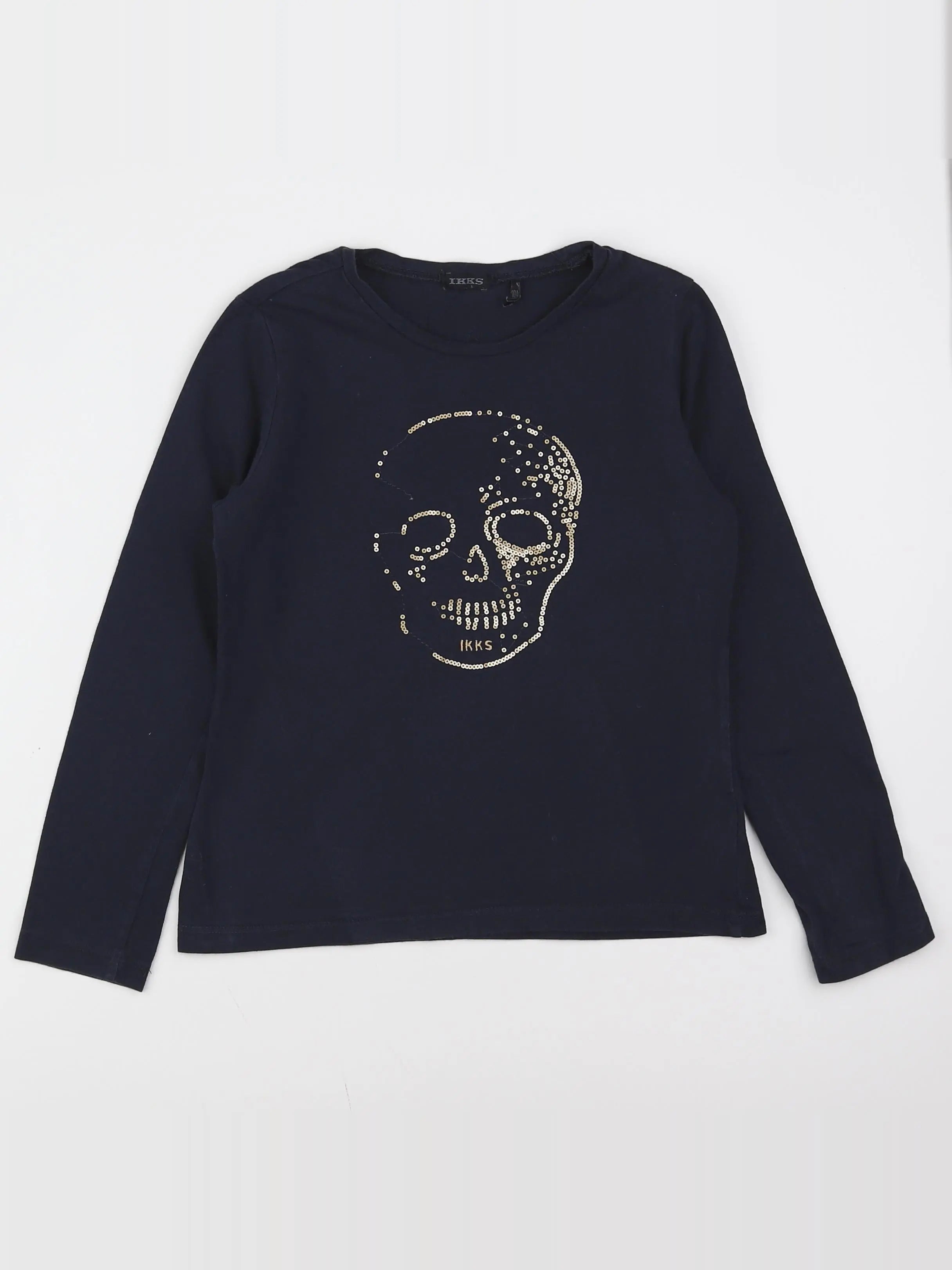 IKKS - tee-shirt bleu - 10 ans