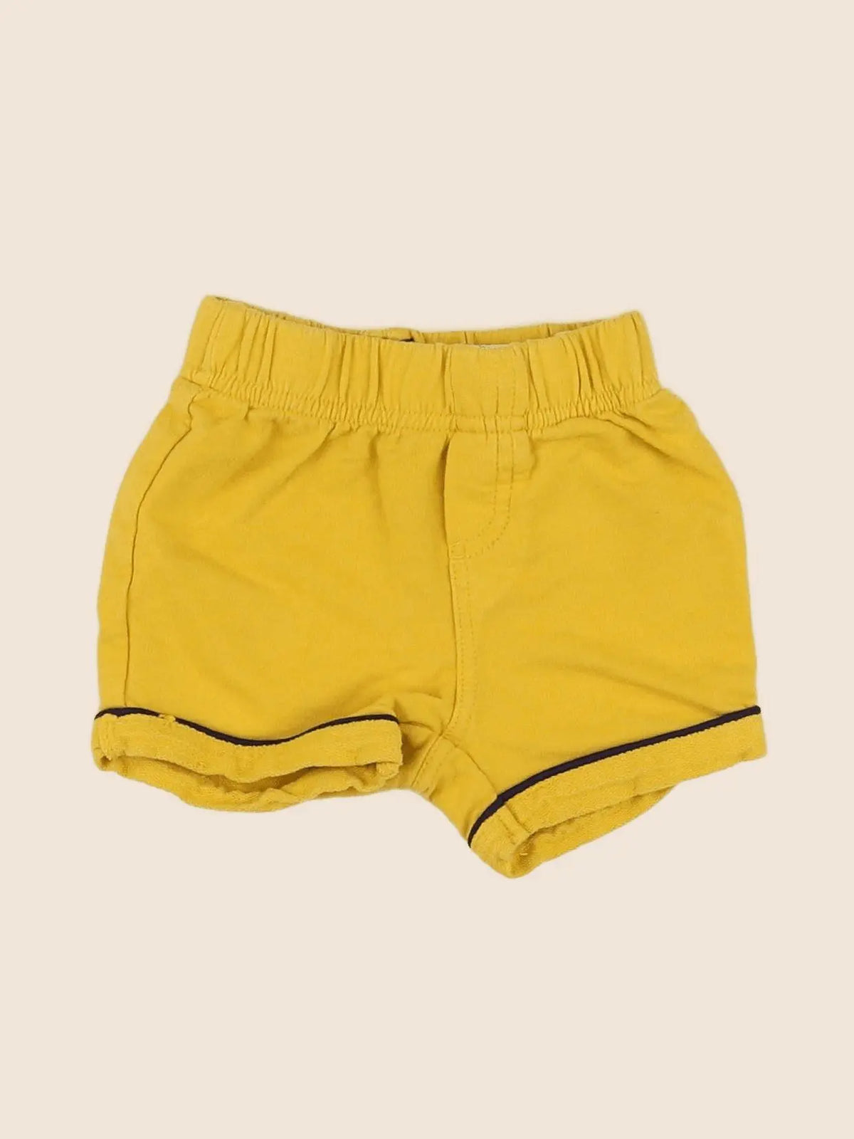 Terre de marins - short jaune - 3 mois