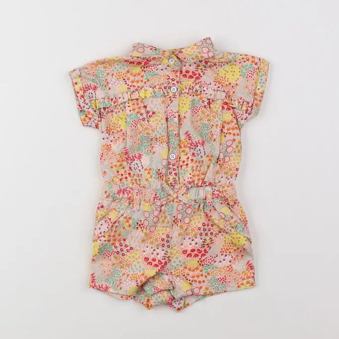 Vertbaudet - combinaison multicolore - 3 mois