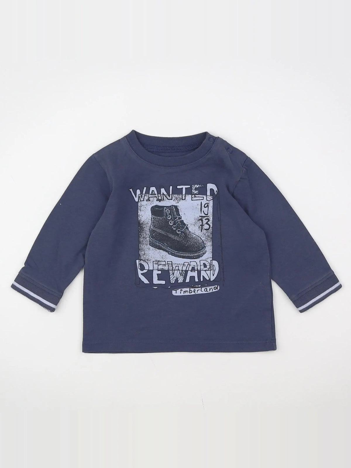 Timberland - tee-shirt bleu - 6 mois