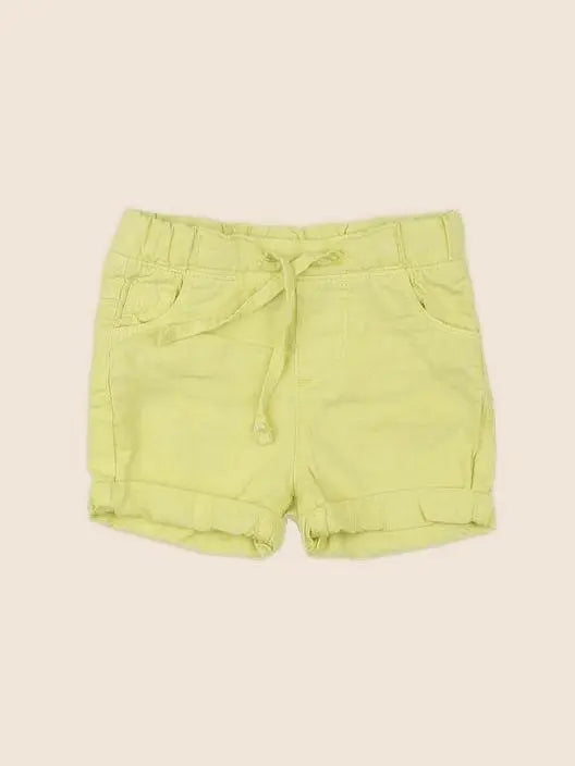 Tape à l'oeil - short jaune - 6 mois
