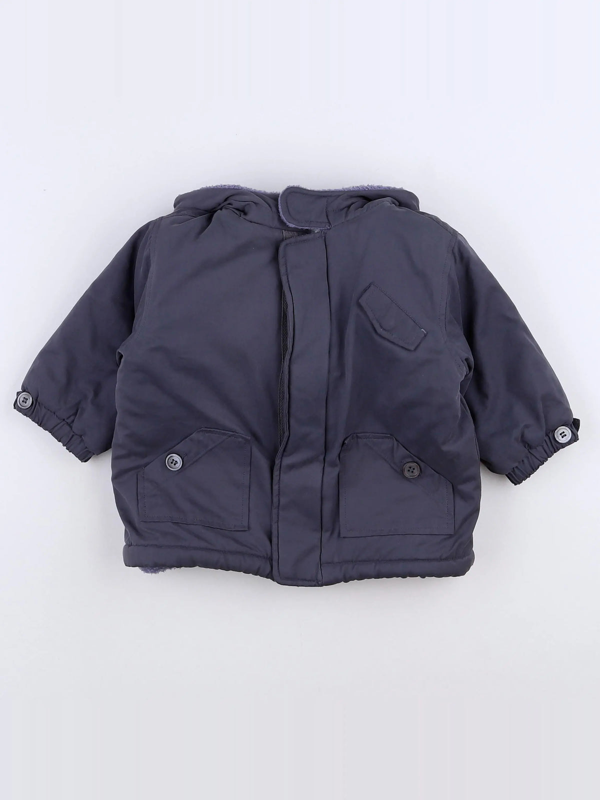 Jacadi - parka gris - 6 mois