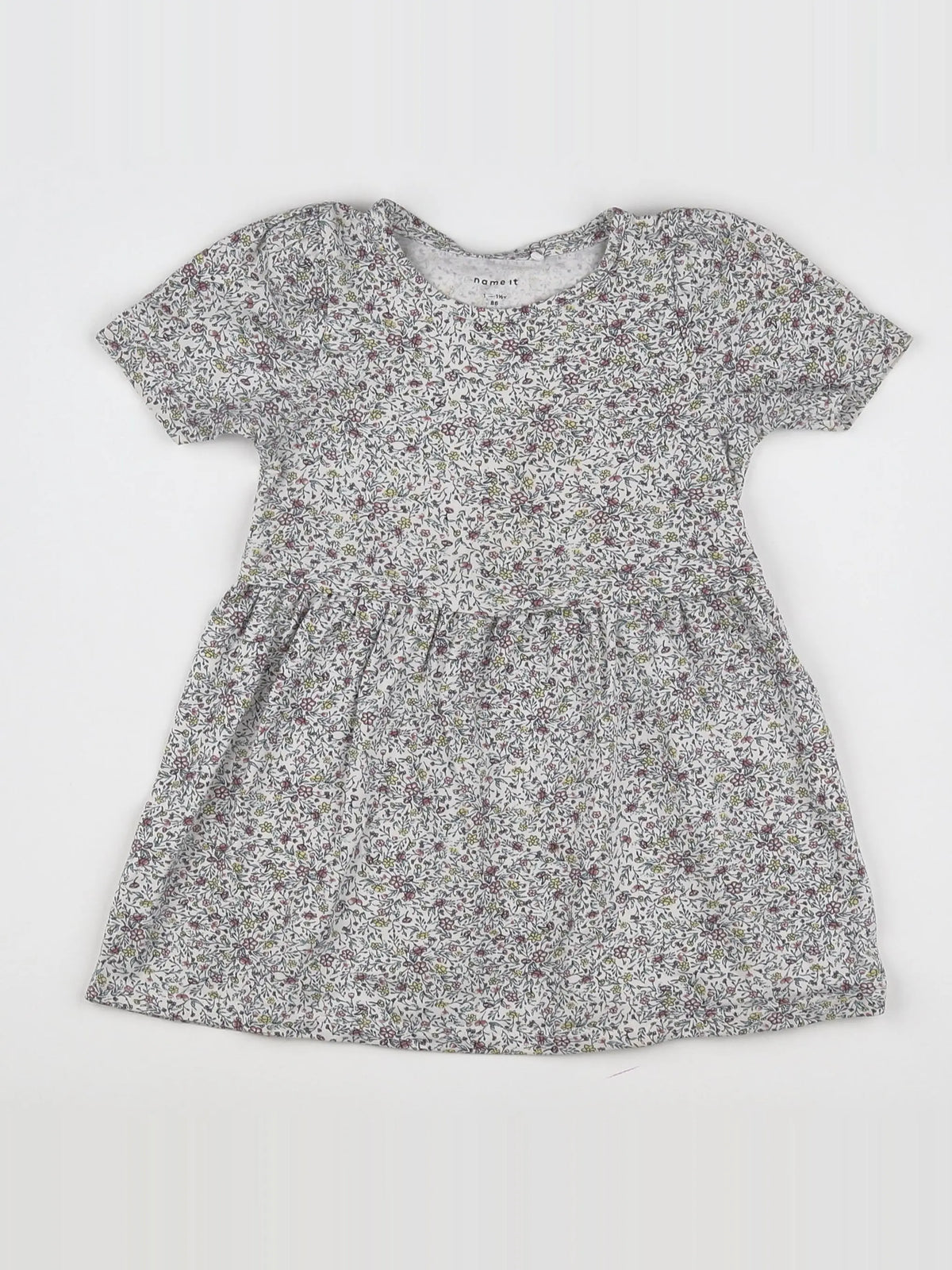 Name it - robe multicolore - 12/18 mois