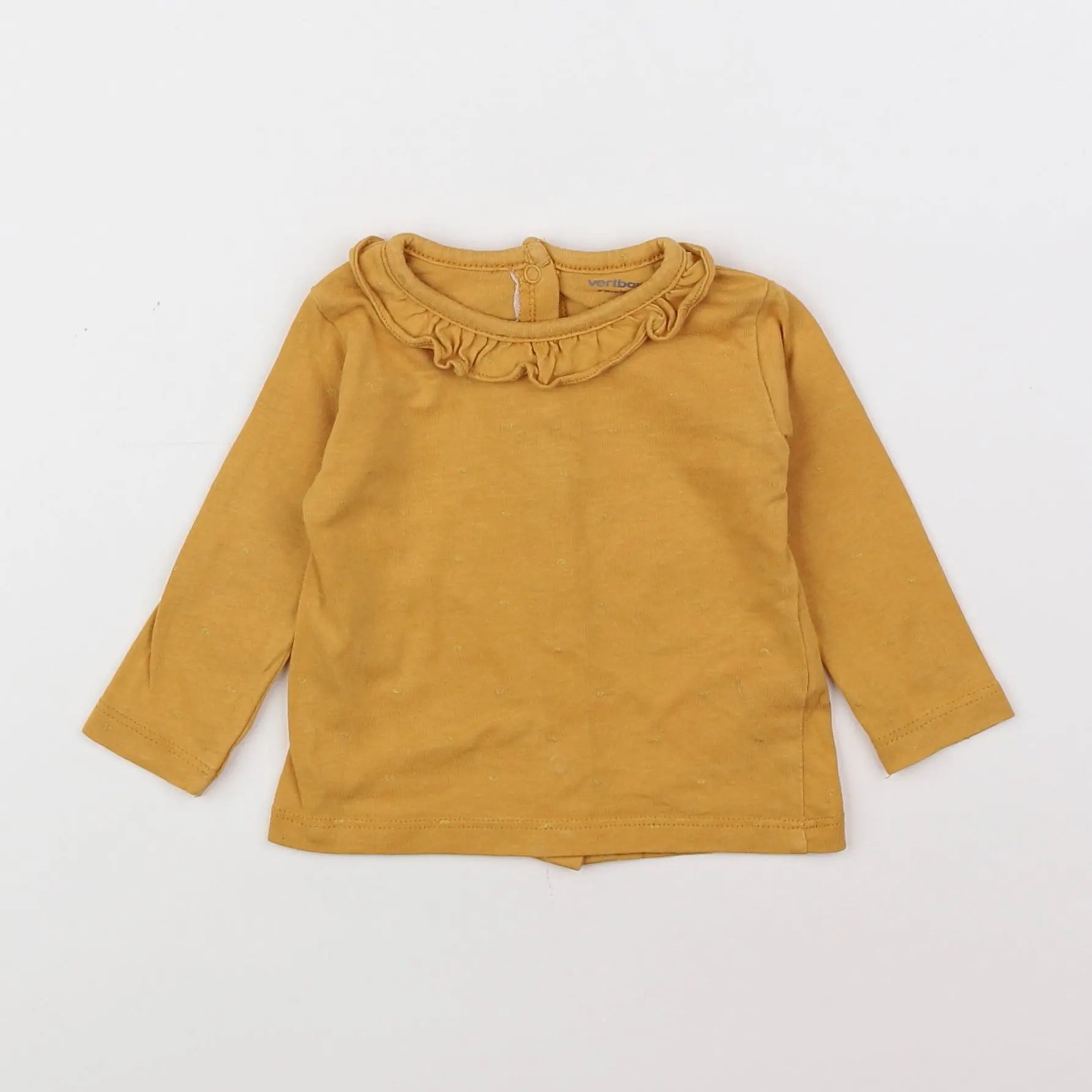 Vertbaudet - tee-shirt orange - 6 mois