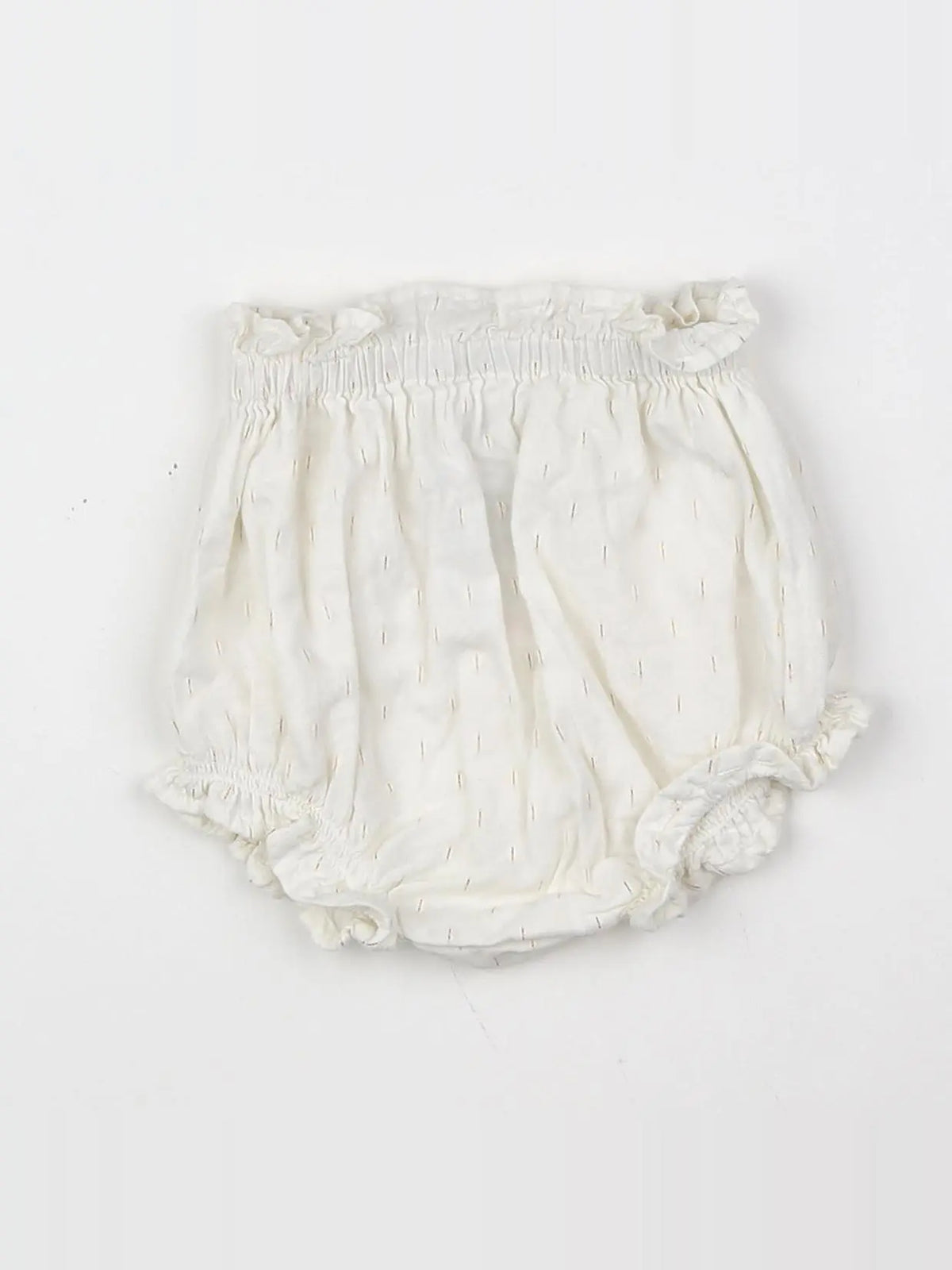 Cyrillus - bloomer blanc, or - 3 mois