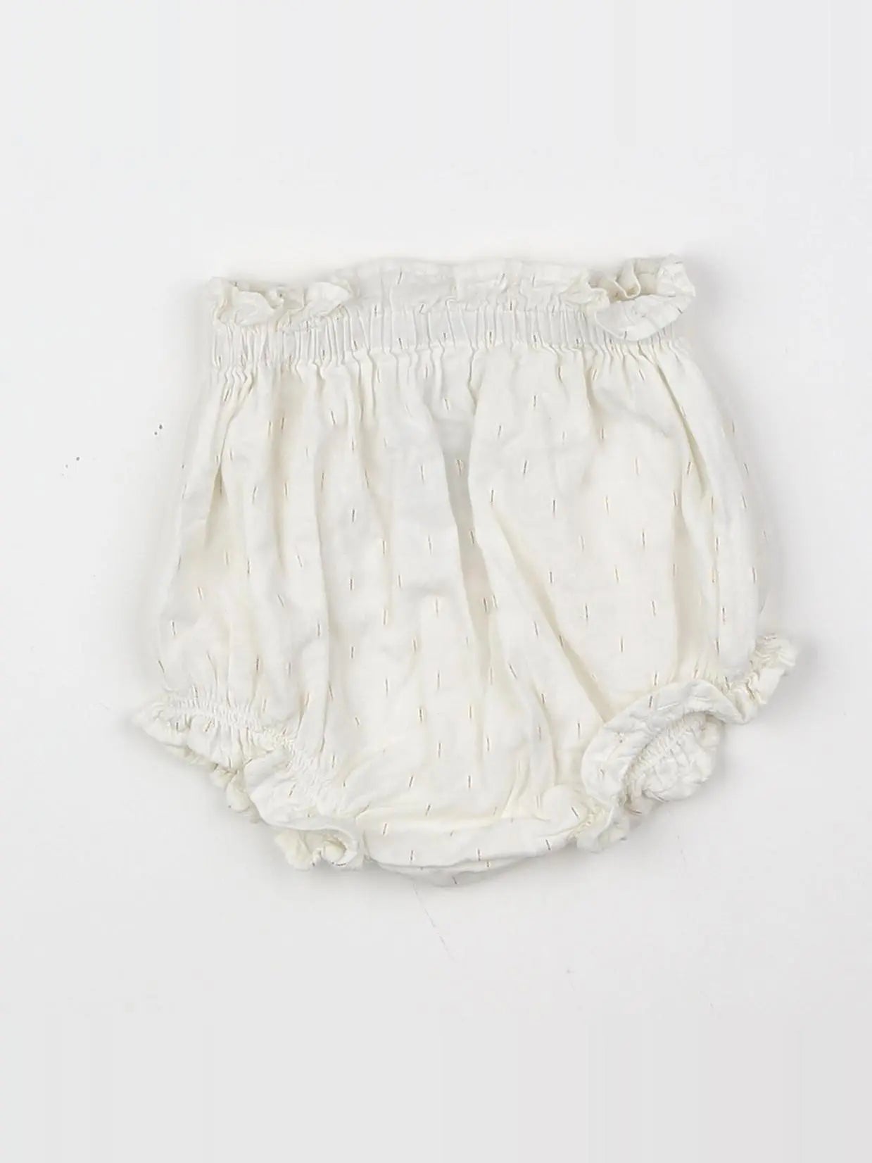 Cyrillus - bloomer blanc, or - 3 mois