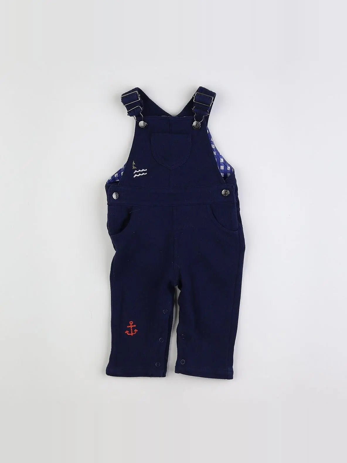 Cadet Rousselle - salopette bleu - 6 mois