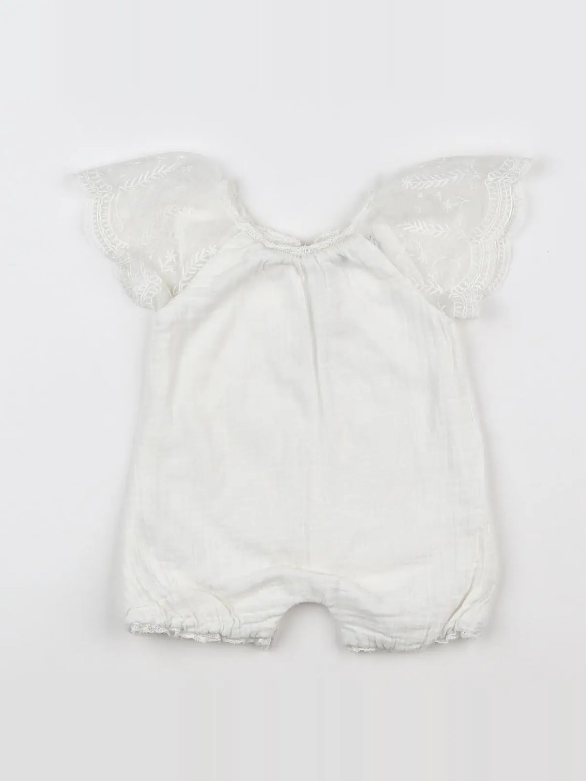 Les petits inclassables  - combinaison blanc - 3 mois
