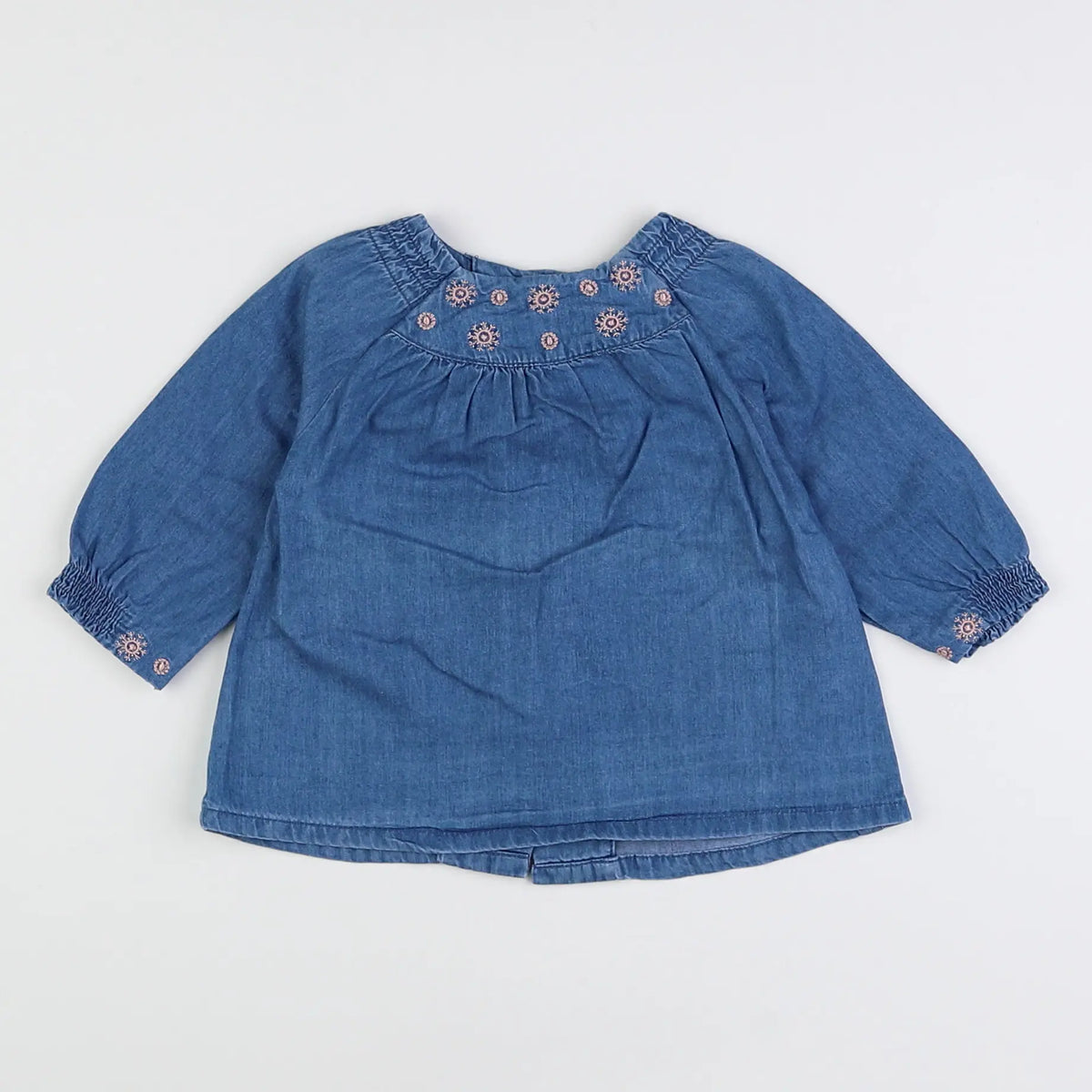 Vertbaudet - robe bleu - 3 mois