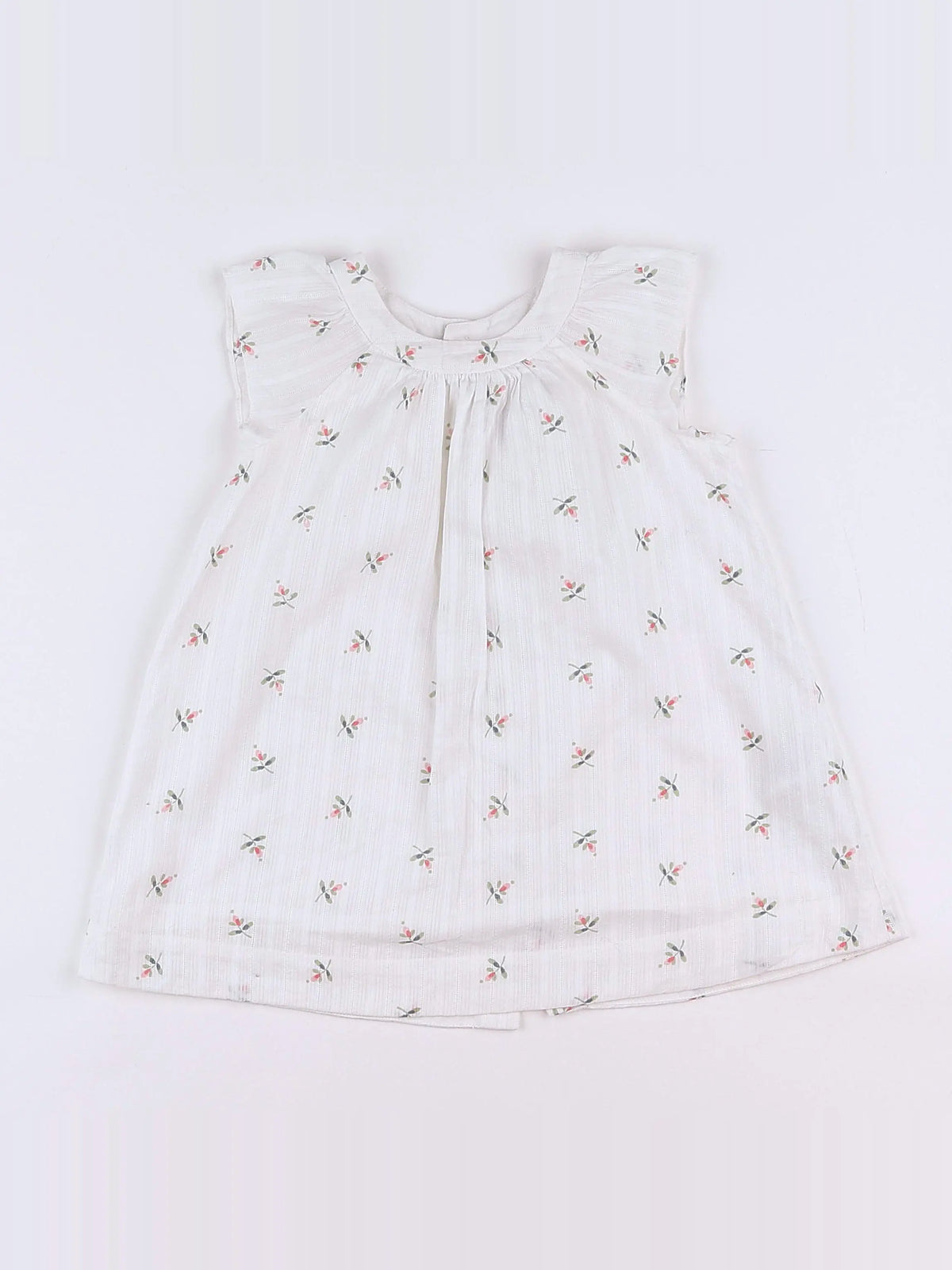 Bonpoint - robe blanc - 12 mois