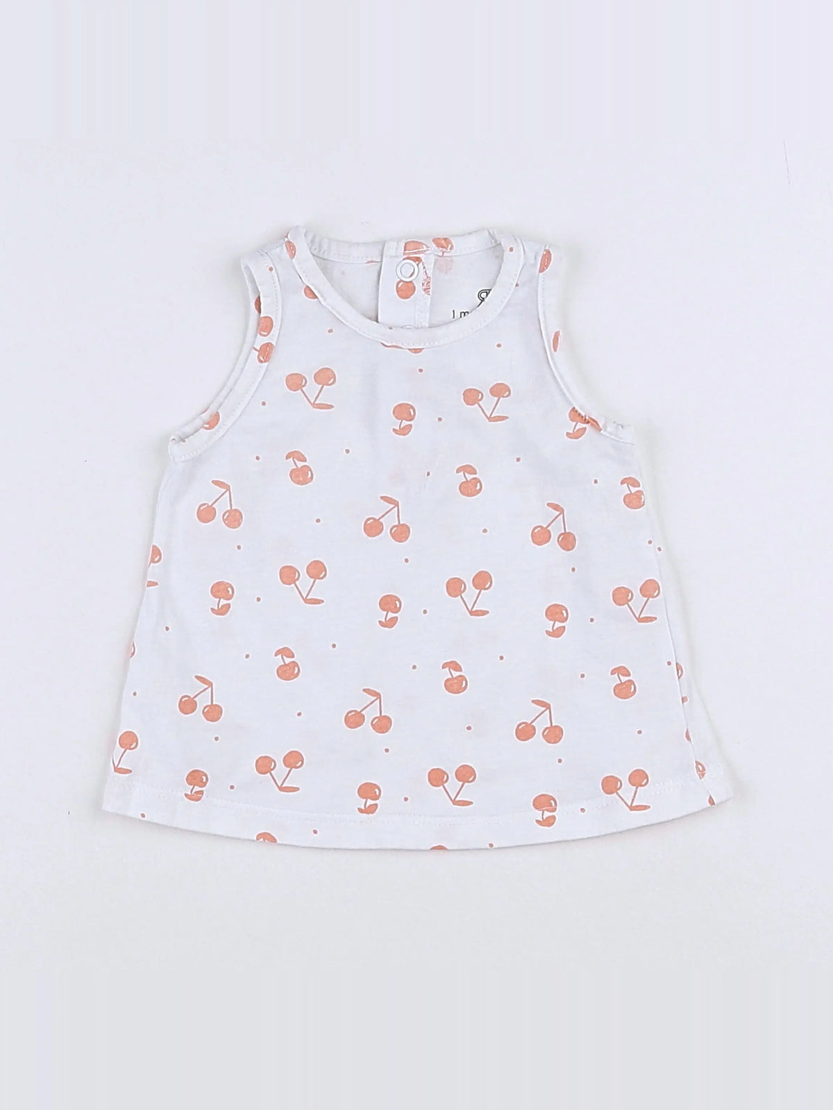 La Redoute - débardeur blanc - 1 mois