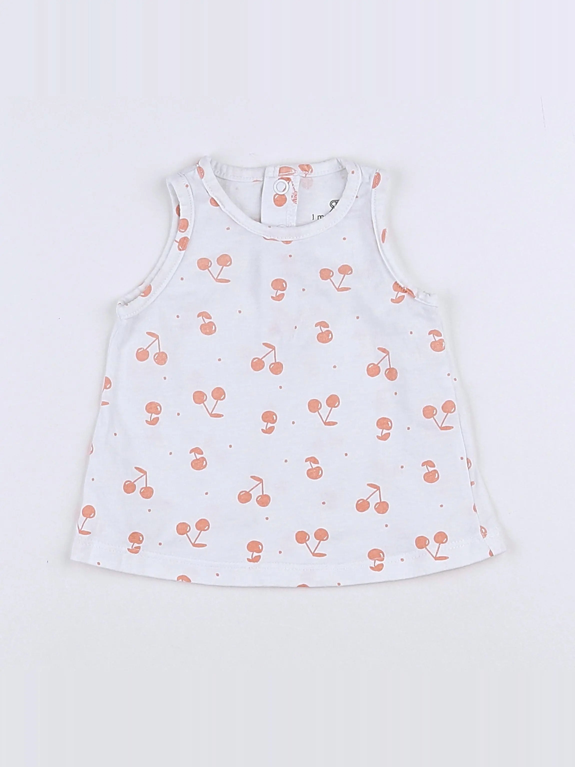 La Redoute - débardeur blanc - 1 mois