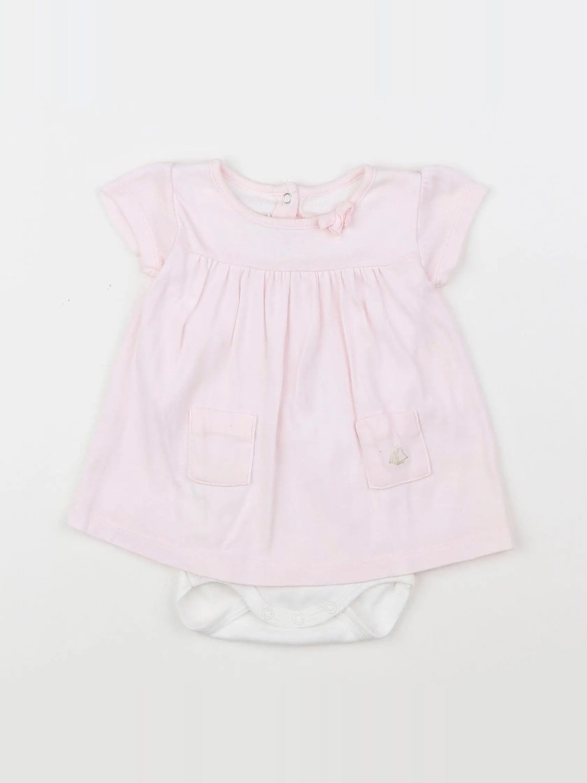 Petit Bateau - robe rose - 3 mois