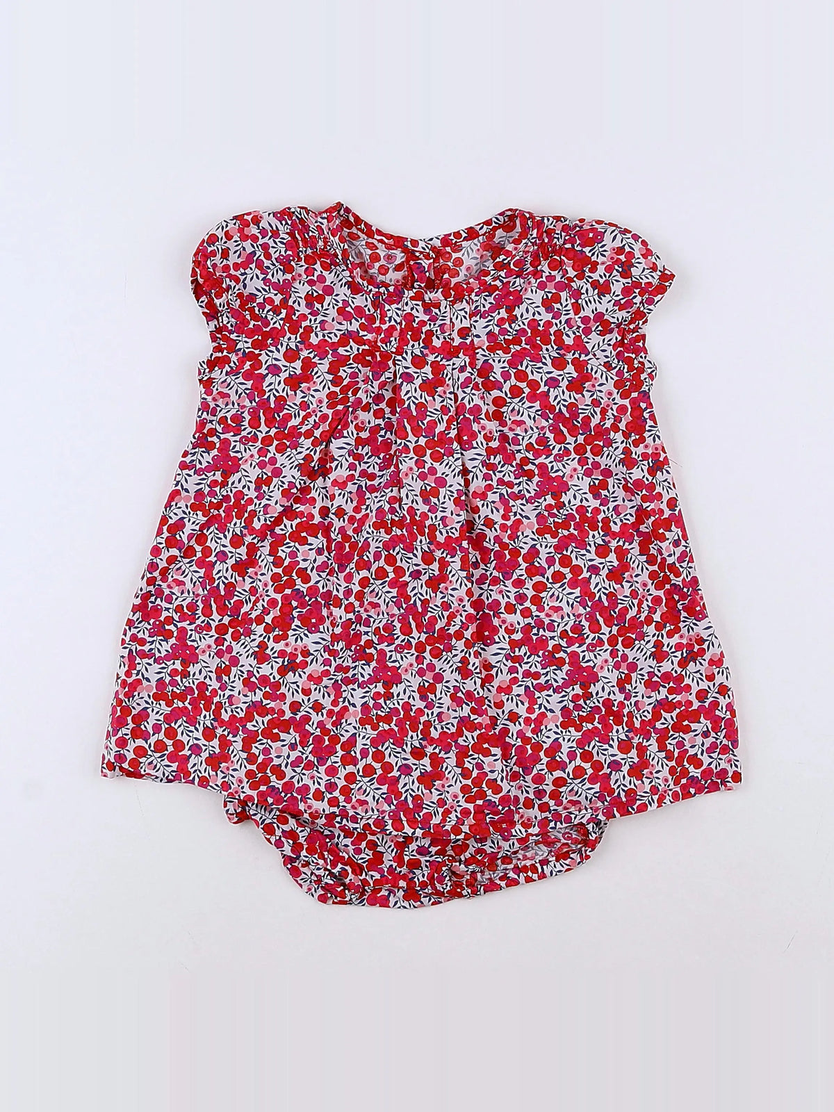 Absorba - robe rouge, bleu - 12 mois