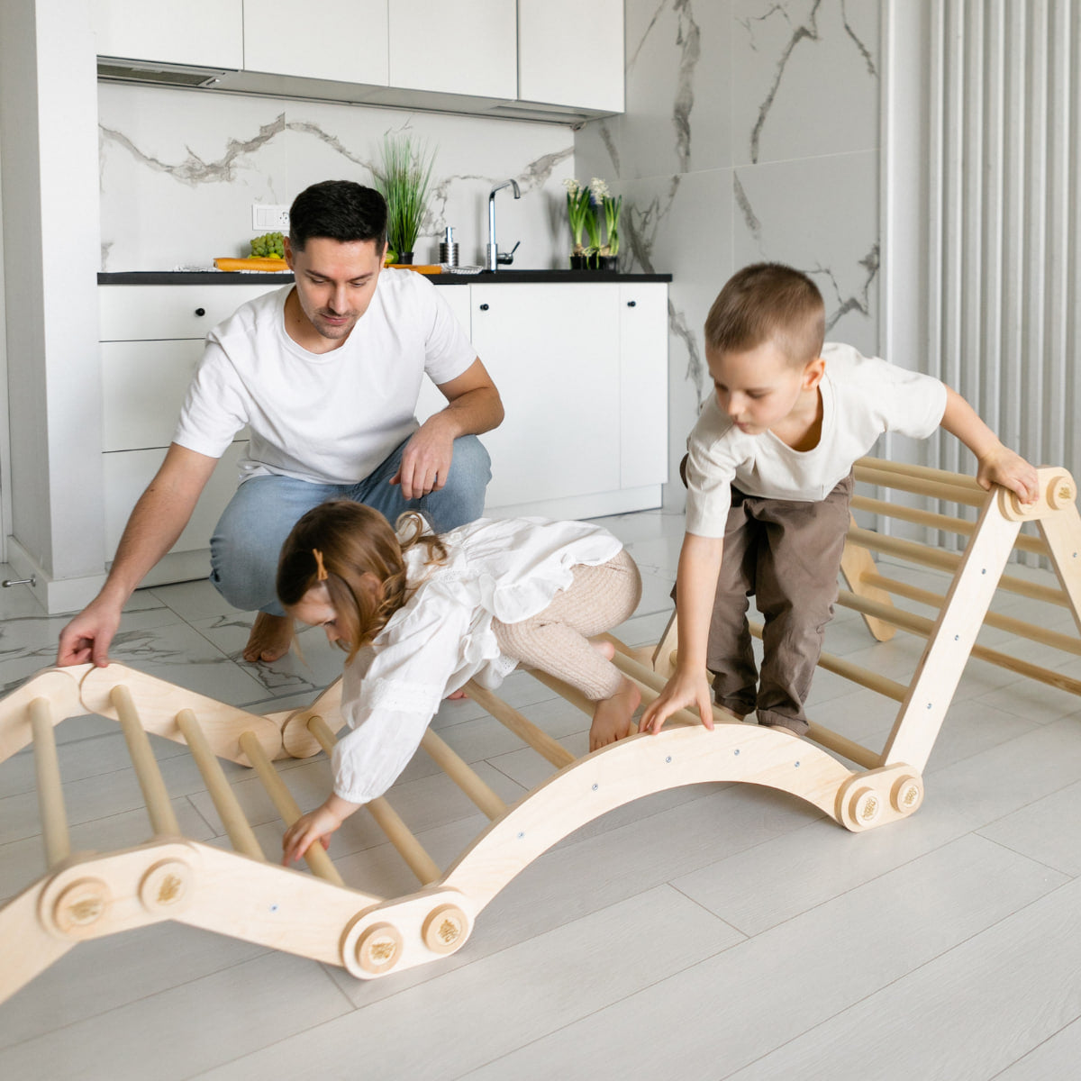 Grand ensemble d’escalade inclinable - Set L