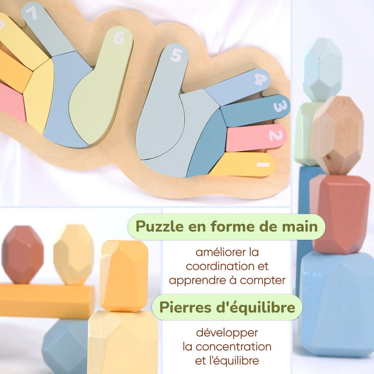 Coffret de Jeu Montessori pour les enfants 36m+ BusyKids