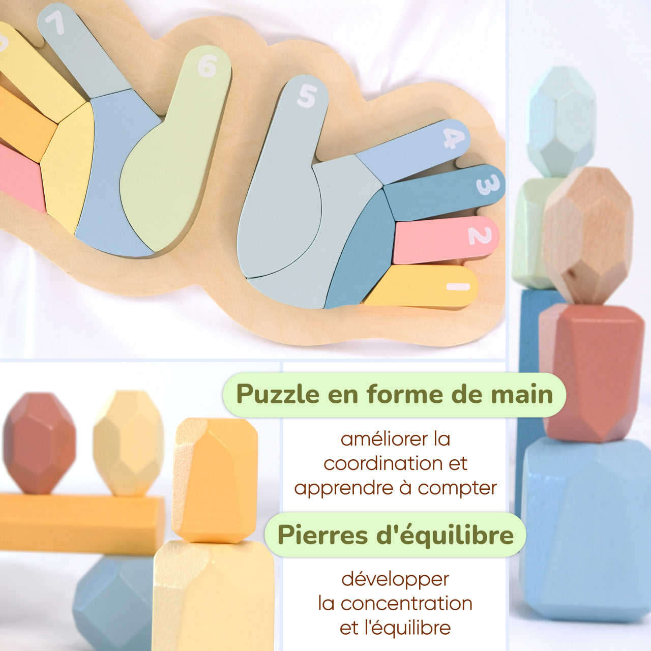 Coffret de Jeu Montessori pour les enfants 36m+ BusyKids