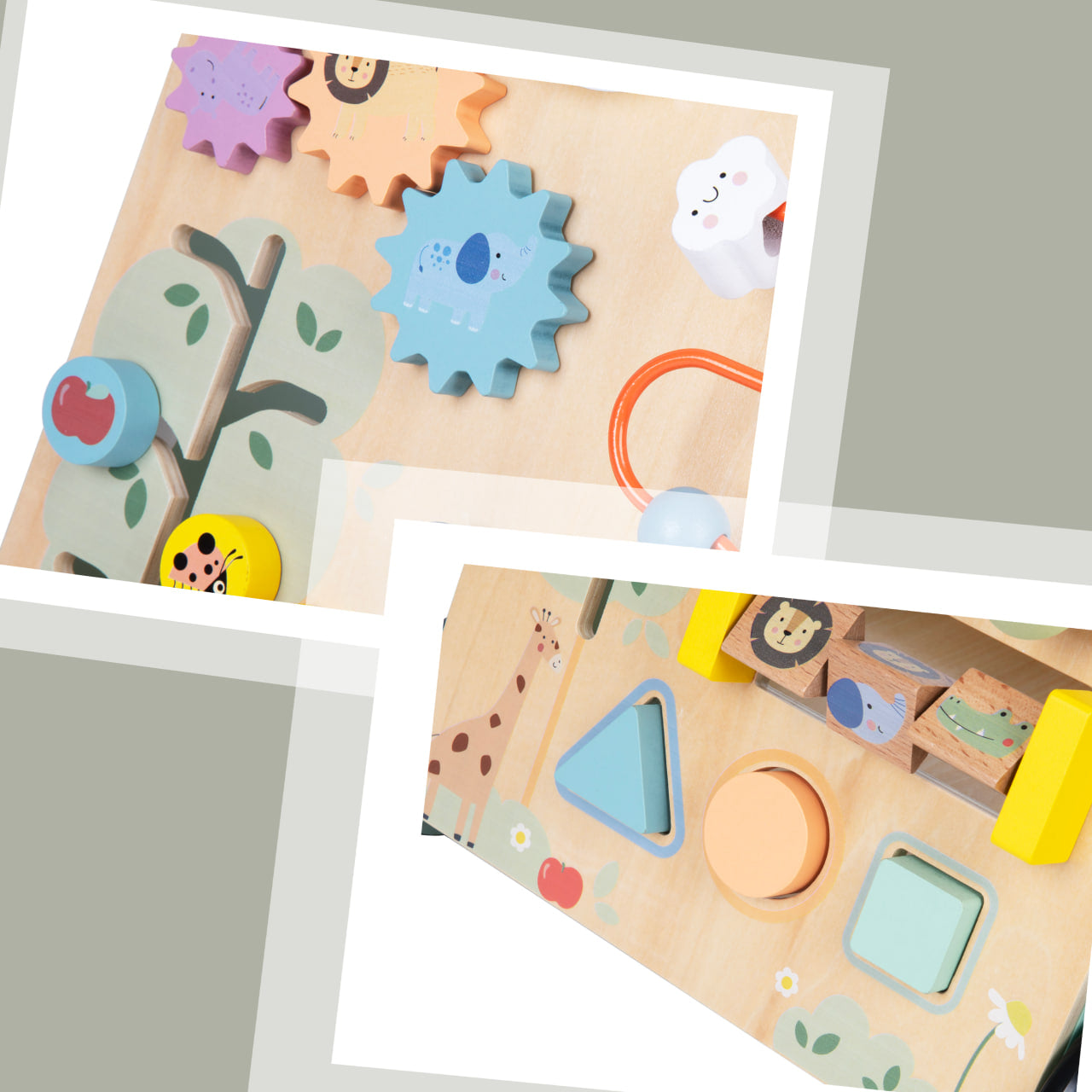 Trotteur en bois pour enfants BusyKids