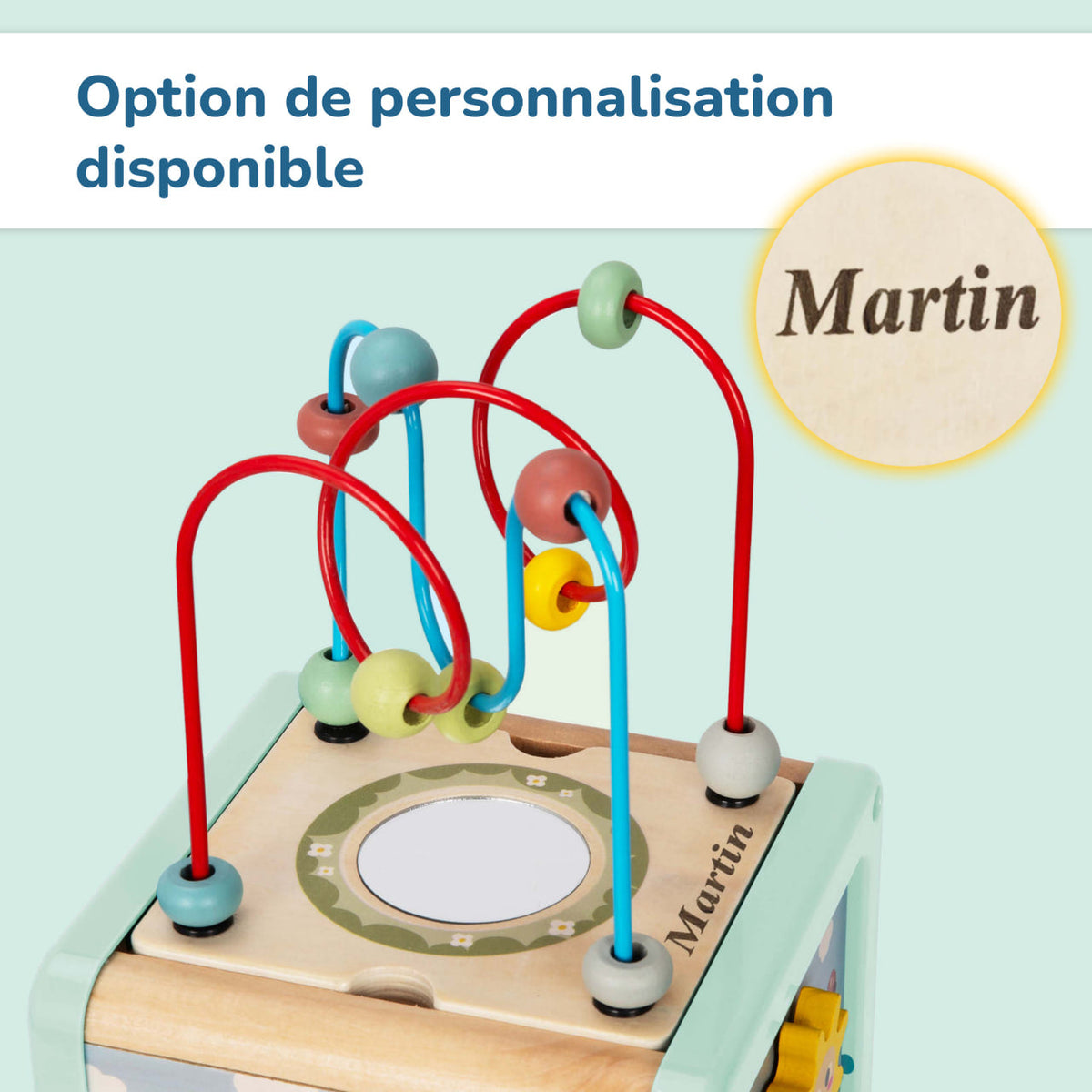 Cube éducatif multifonctionnel BusyKids