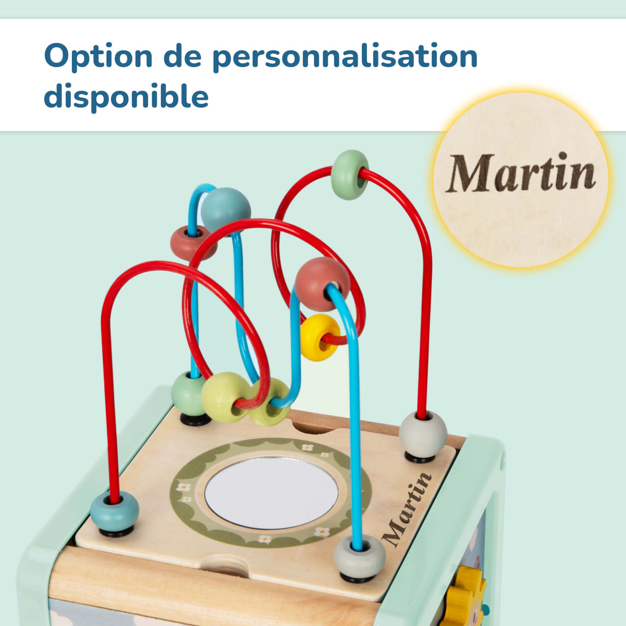 Cube éducatif multifonctionnel BusyKids