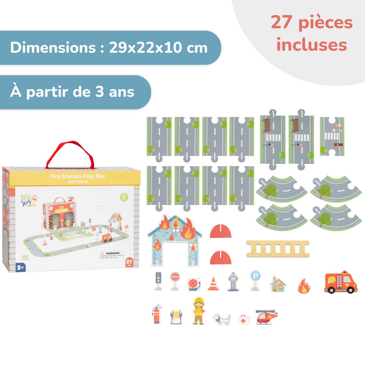Jeu mobile "Station de Pompiers" BusyKids