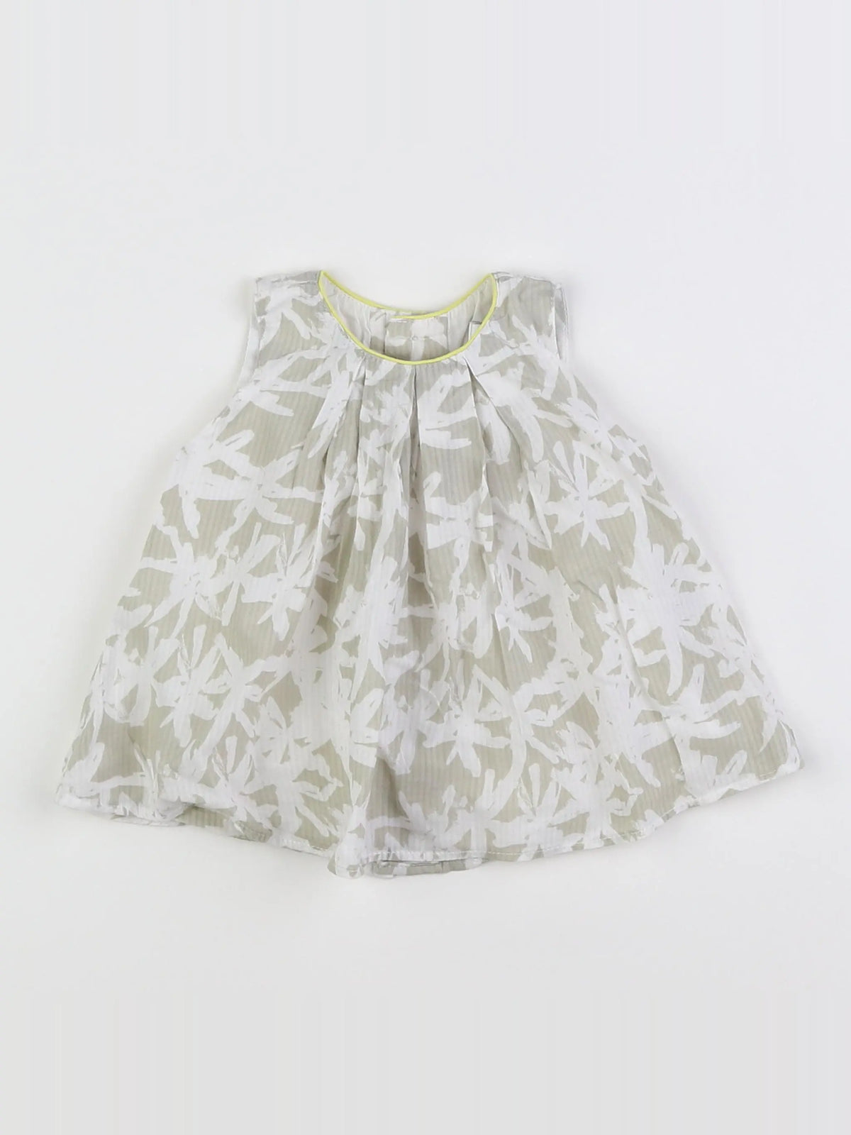 Kenzo - blouse blanc, marron - 6 mois