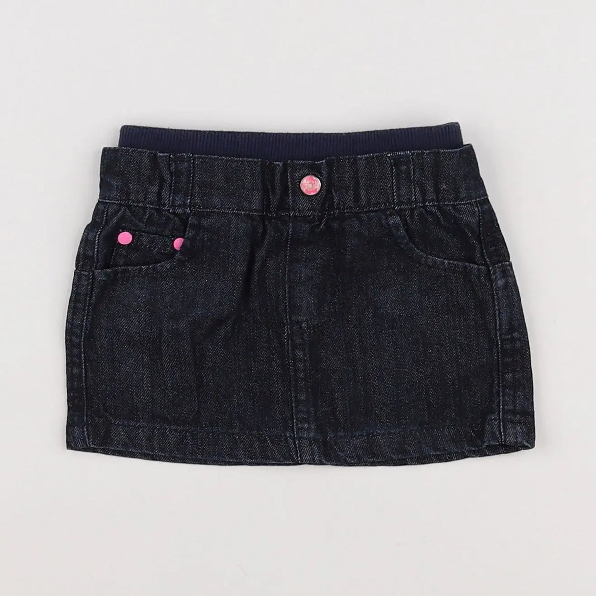 Vertbaudet - jupe bleu - 6 mois