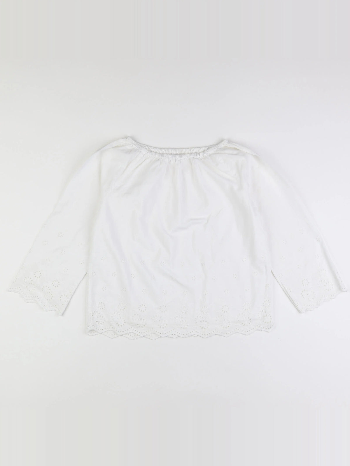 Monoprix - blouse blanc - 12 ans