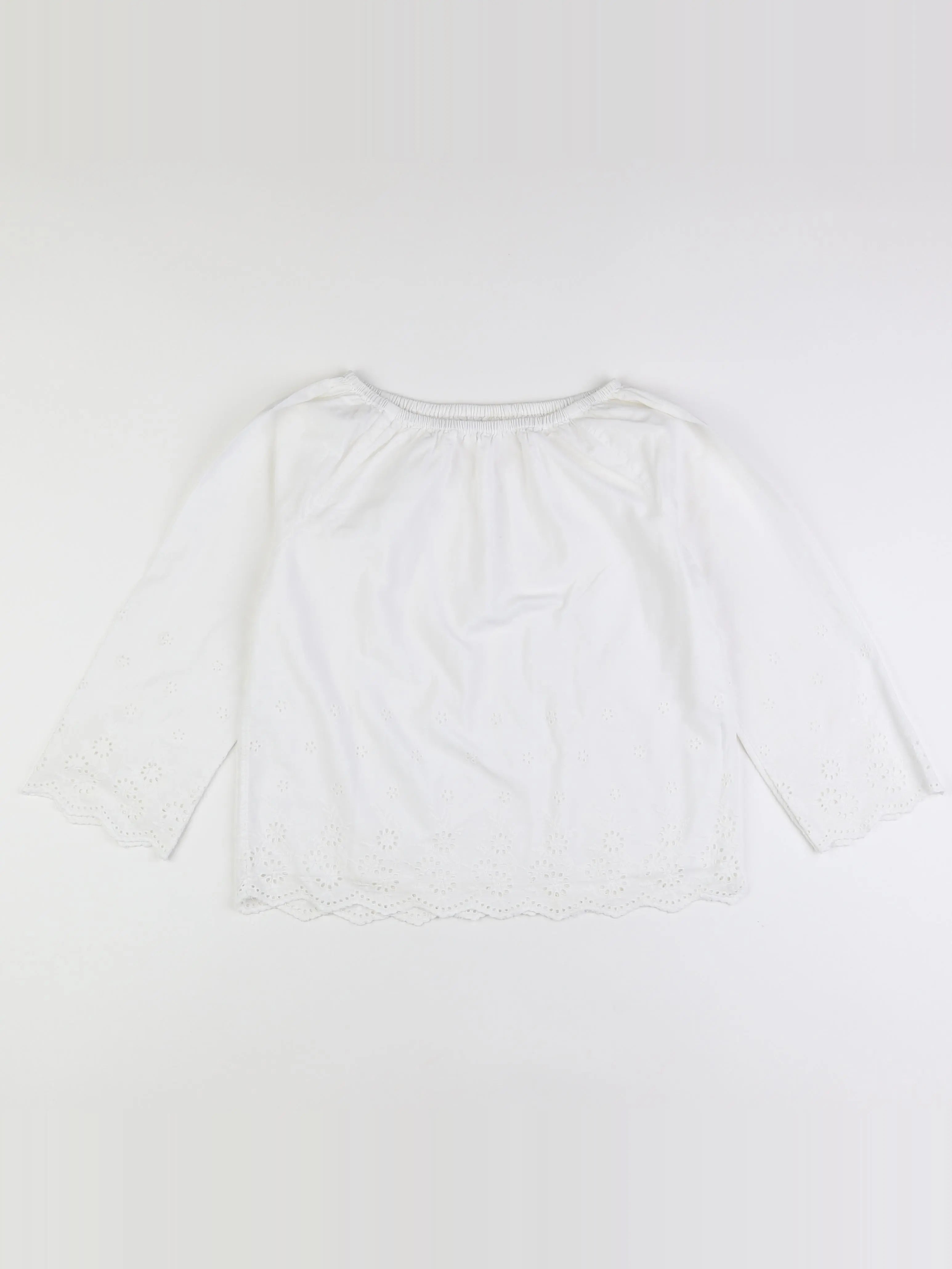 Monoprix - blouse blanc - 12 ans