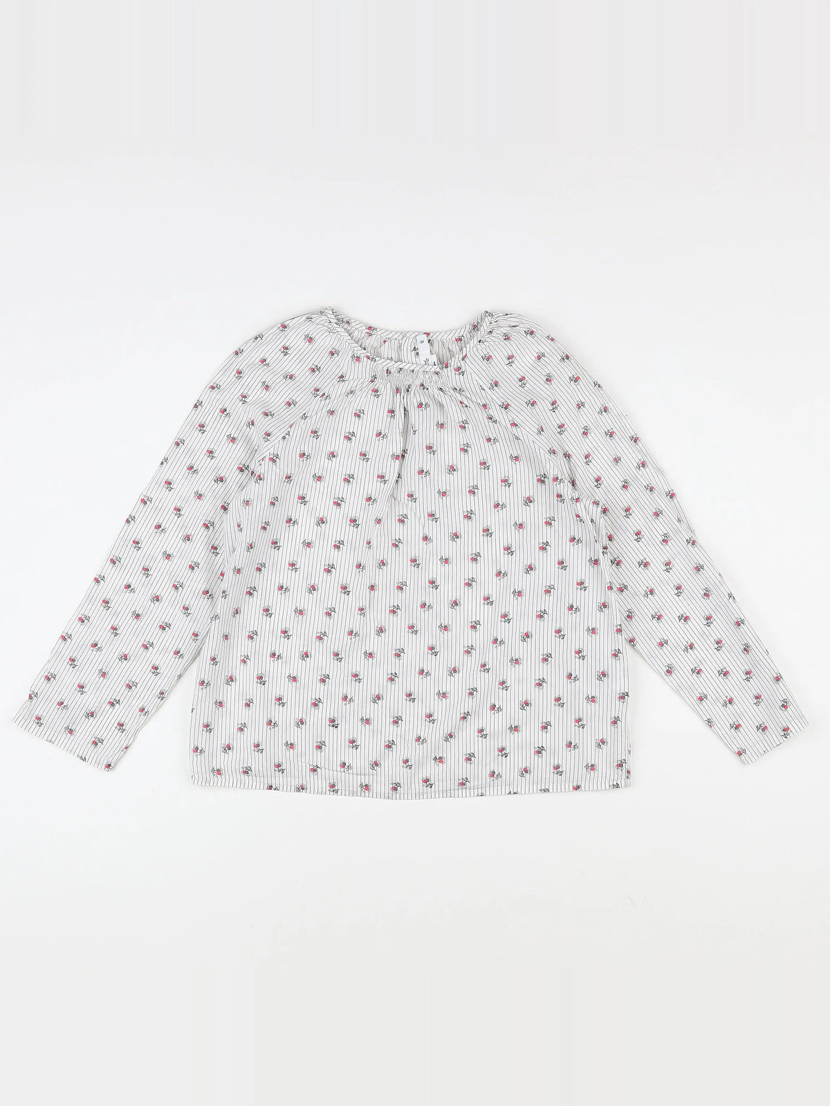 Bonpoint - blouse gris - 10 ans
