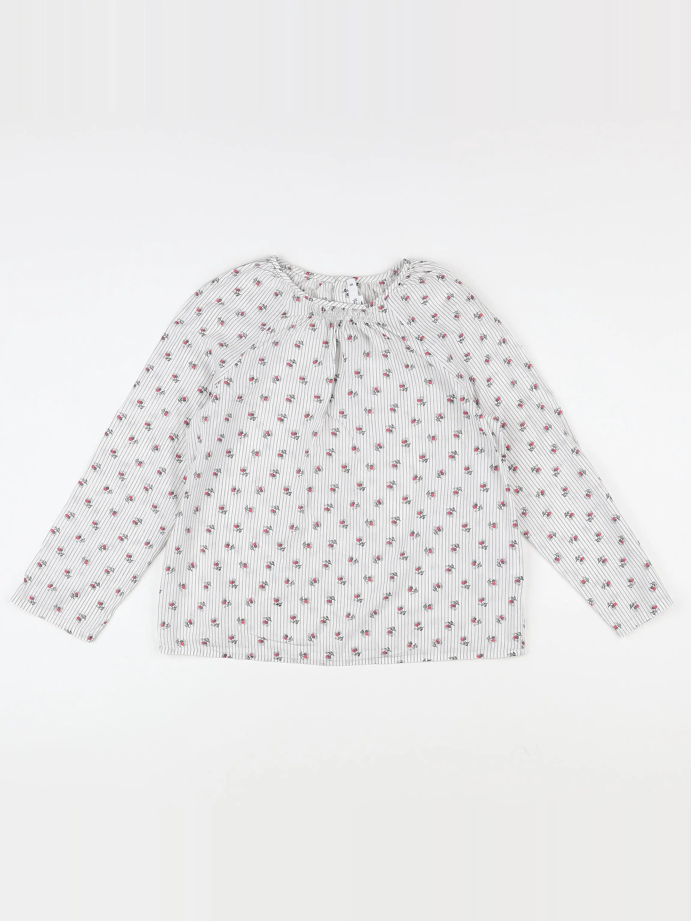Bonpoint - blouse gris - 10 ans