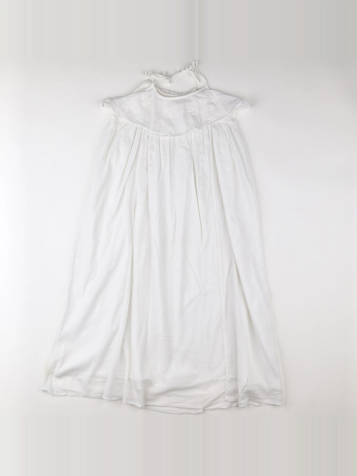 Monoprix - robe blanc - 10 ans
