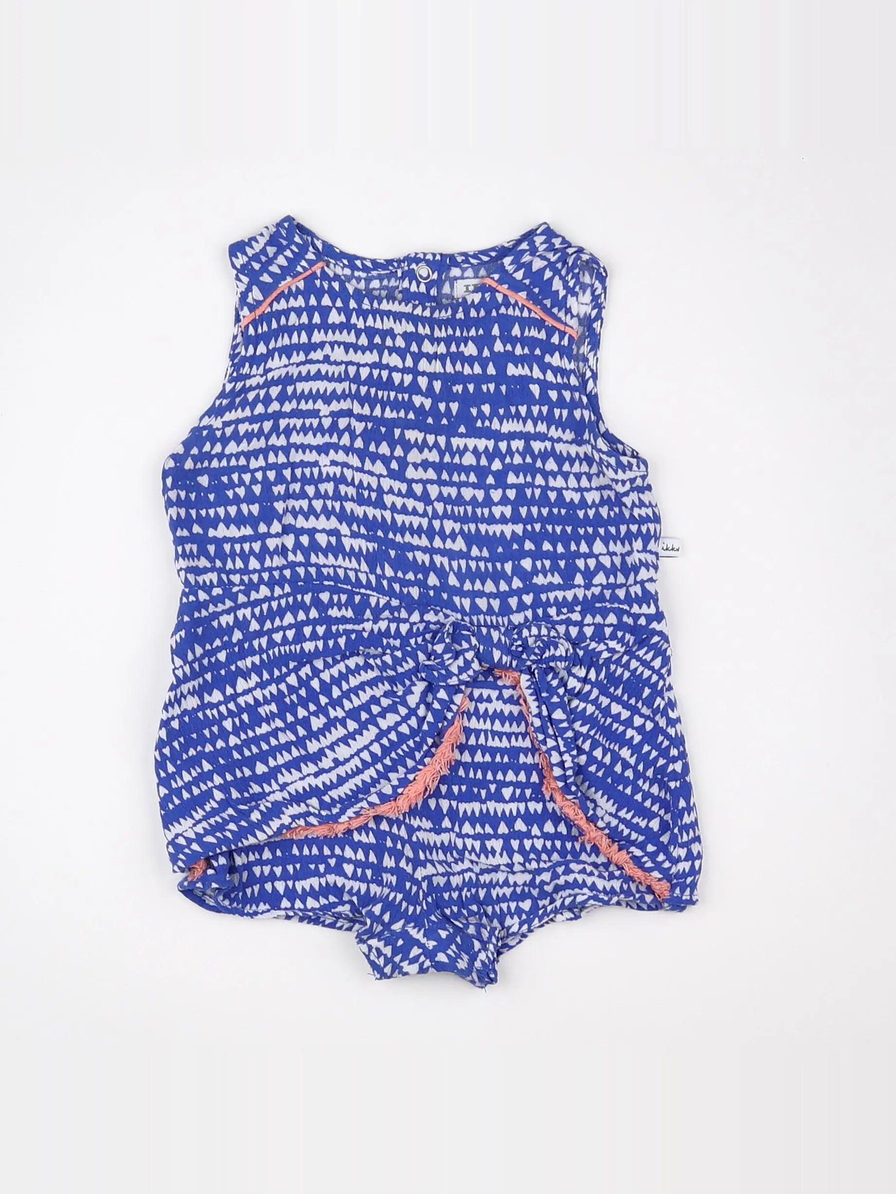 IKKS - combinaison bleu - 12 mois