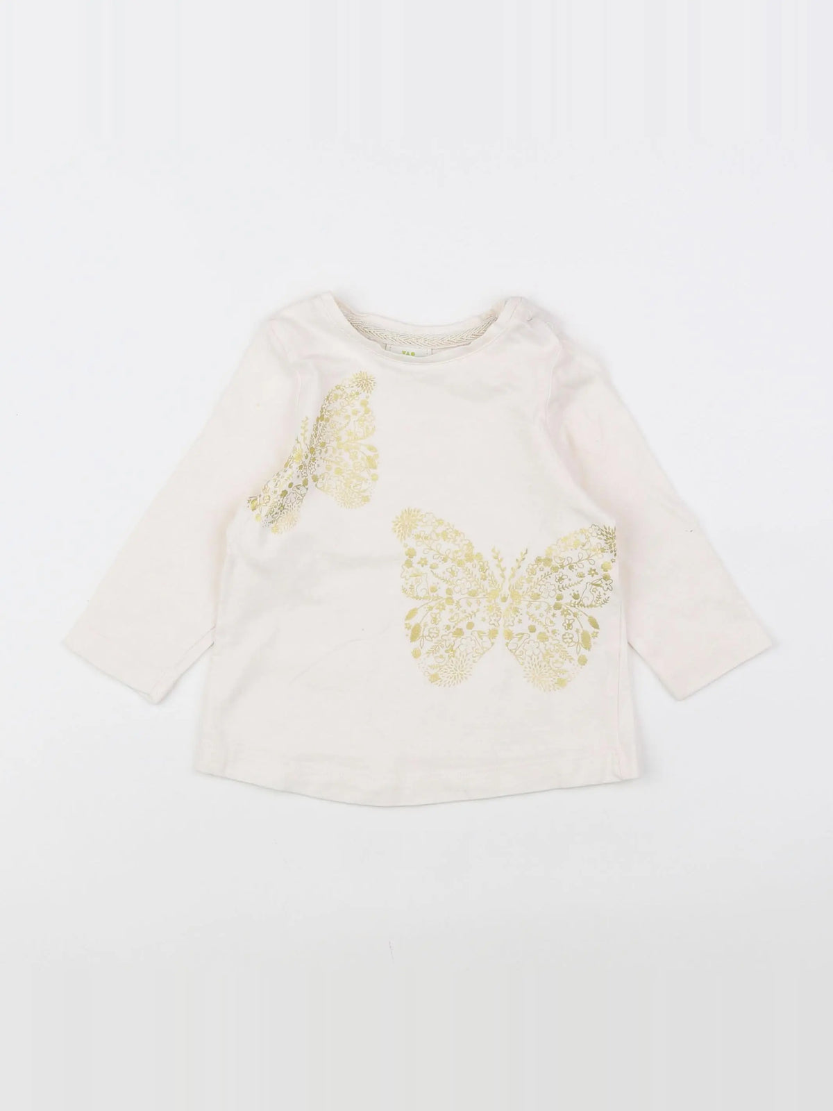 Tape à l'oeil - tee-shirt beige - 6 mois