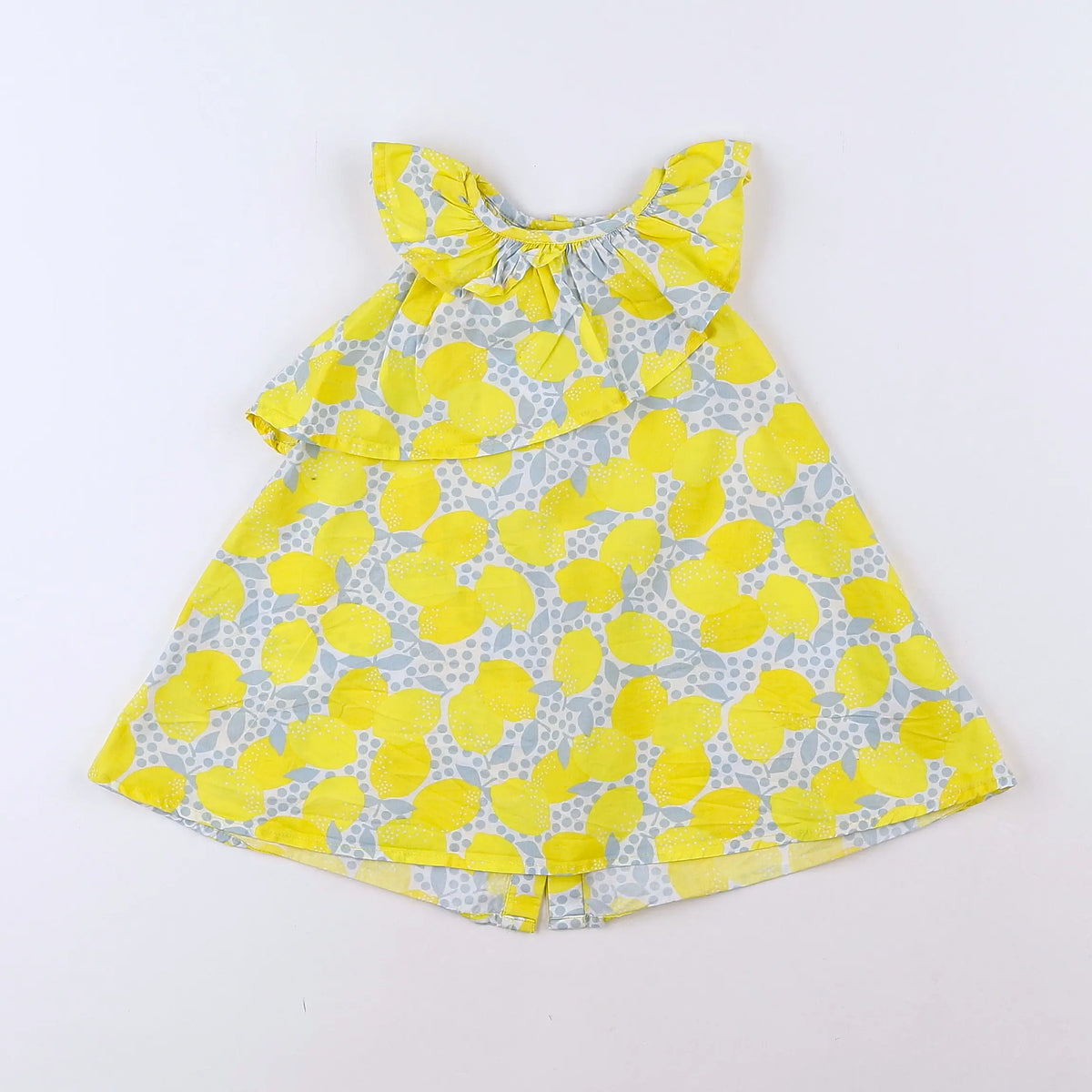Vertbaudet - robe jaune - 12 mois