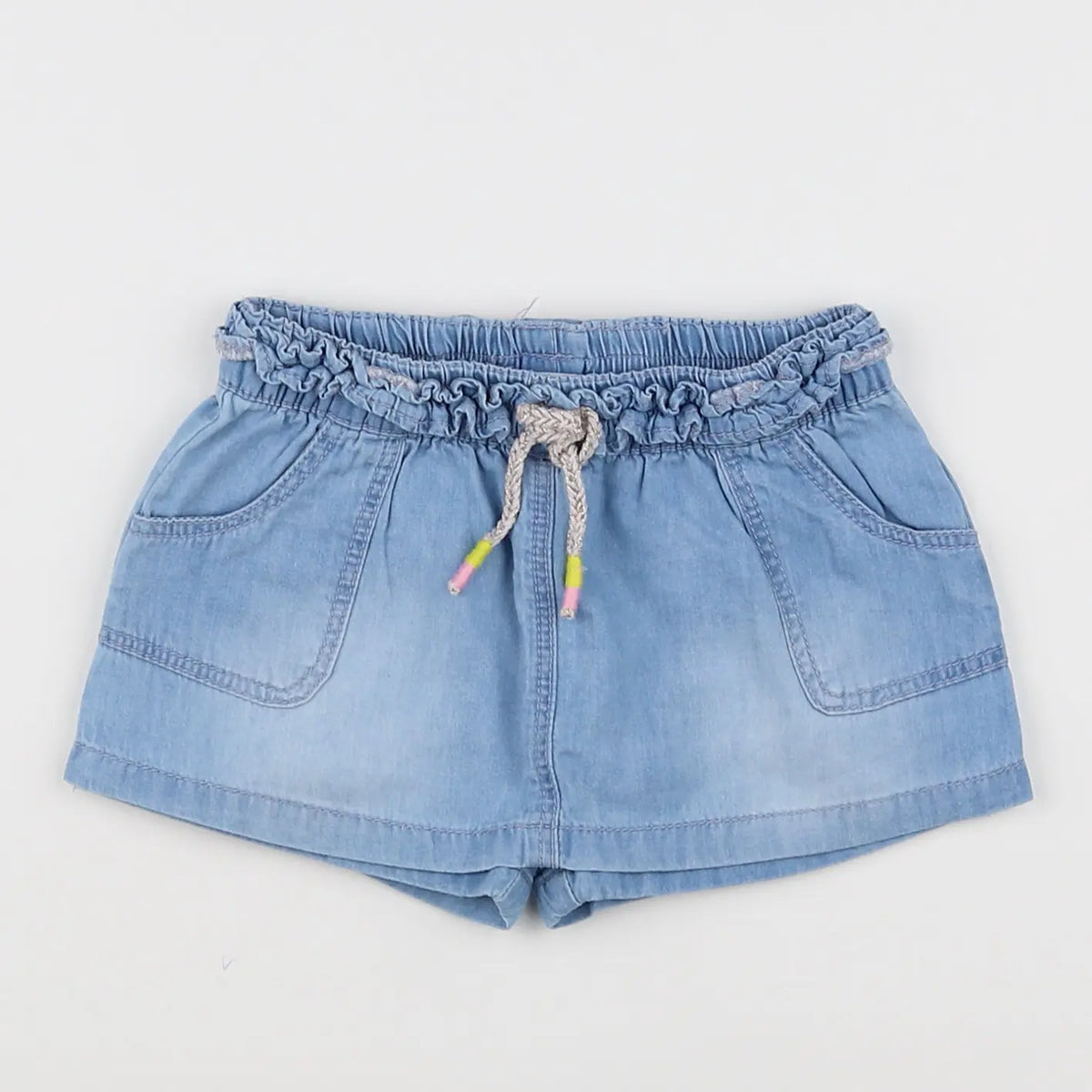 Vertbaudet - short bleu - 12 mois