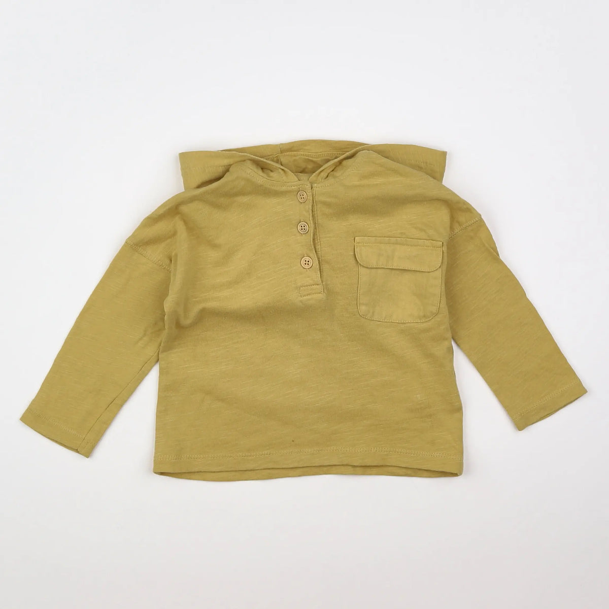Vertbaudet - tee-shirt jaune - 9 mois