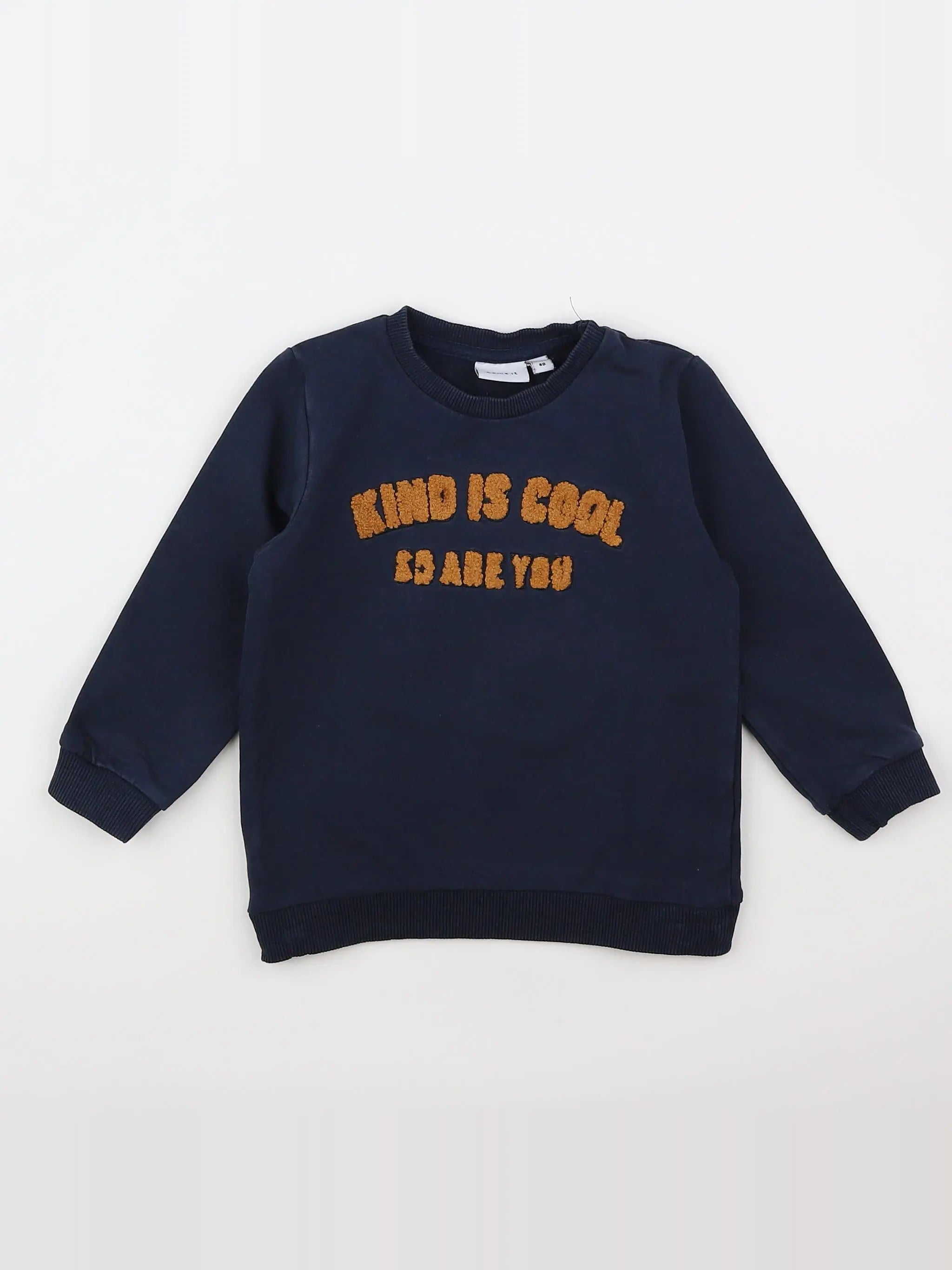 Name it - sweat bleu - 9/12 mois
