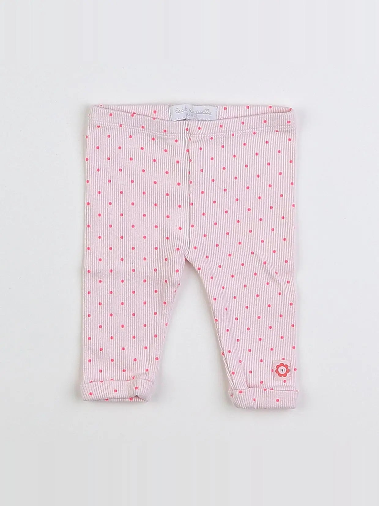 Cadet Rousselle - legging rose - 3 mois