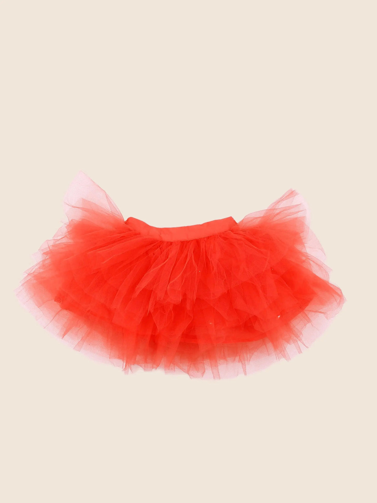 Vertbaudet - jupe orange - 9 mois