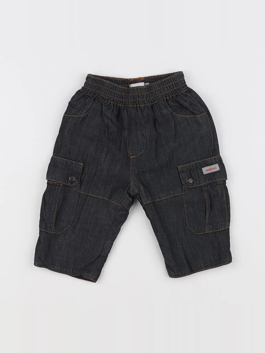 Catimini - pantalon bleu - 3 mois