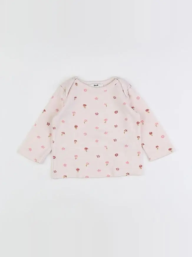 Cyrillus - tee-shirt rose - 6 mois