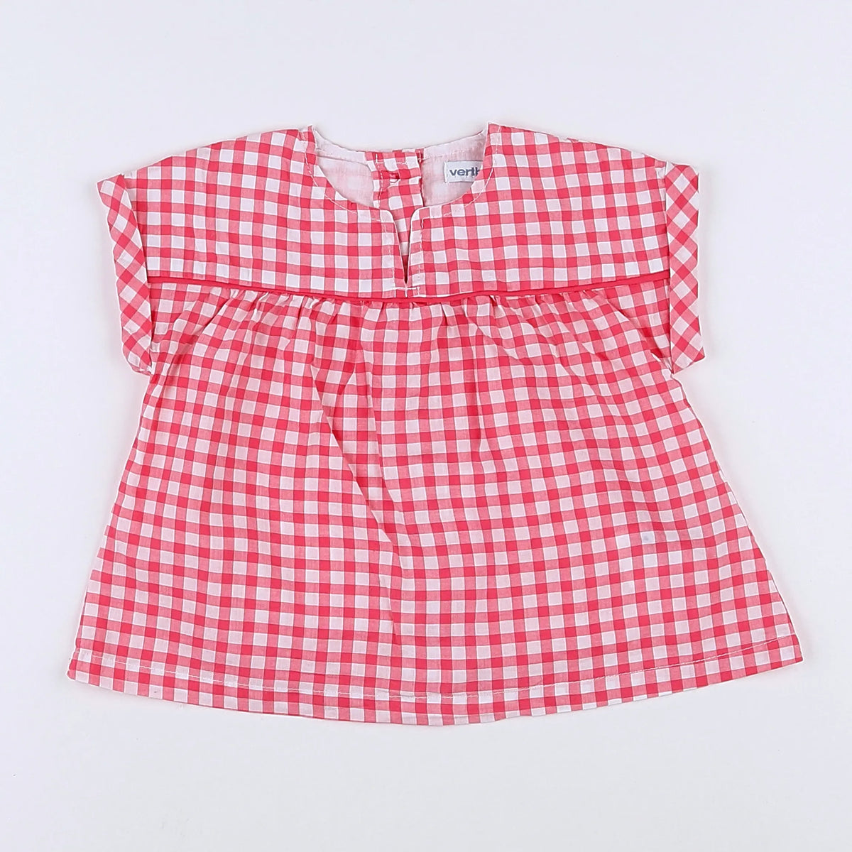 Vertbaudet - blouse rose - 9 mois