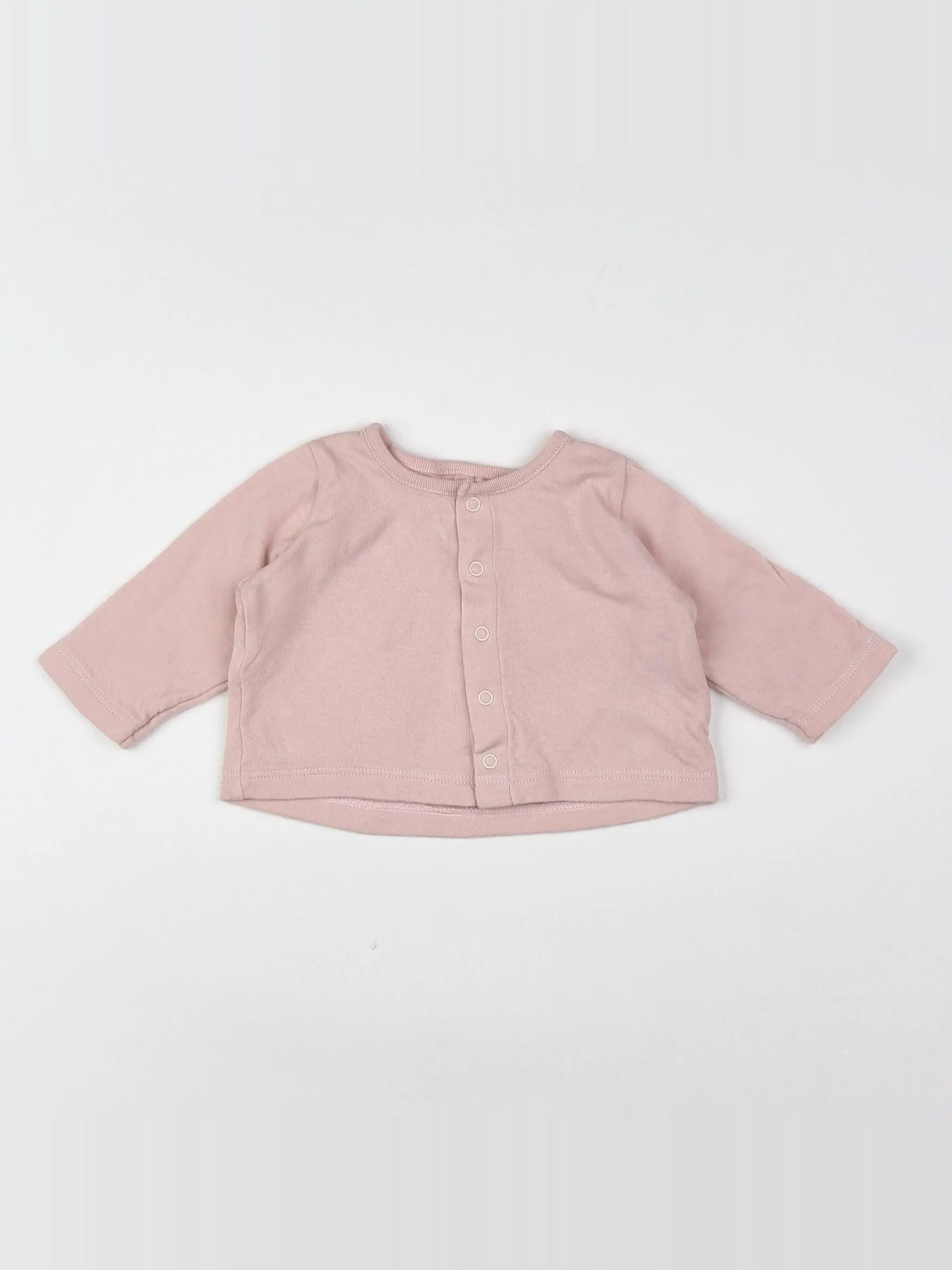 Petit Bateau - tee-shirt rose - 3 mois
