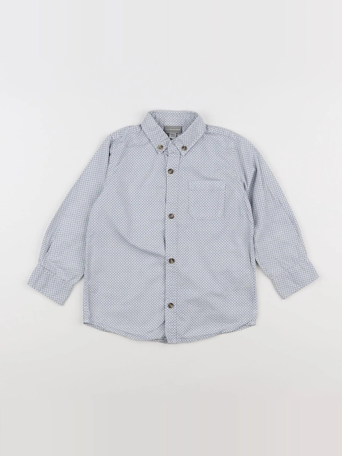 Vertbaudet - chemise bleu - 4 ans