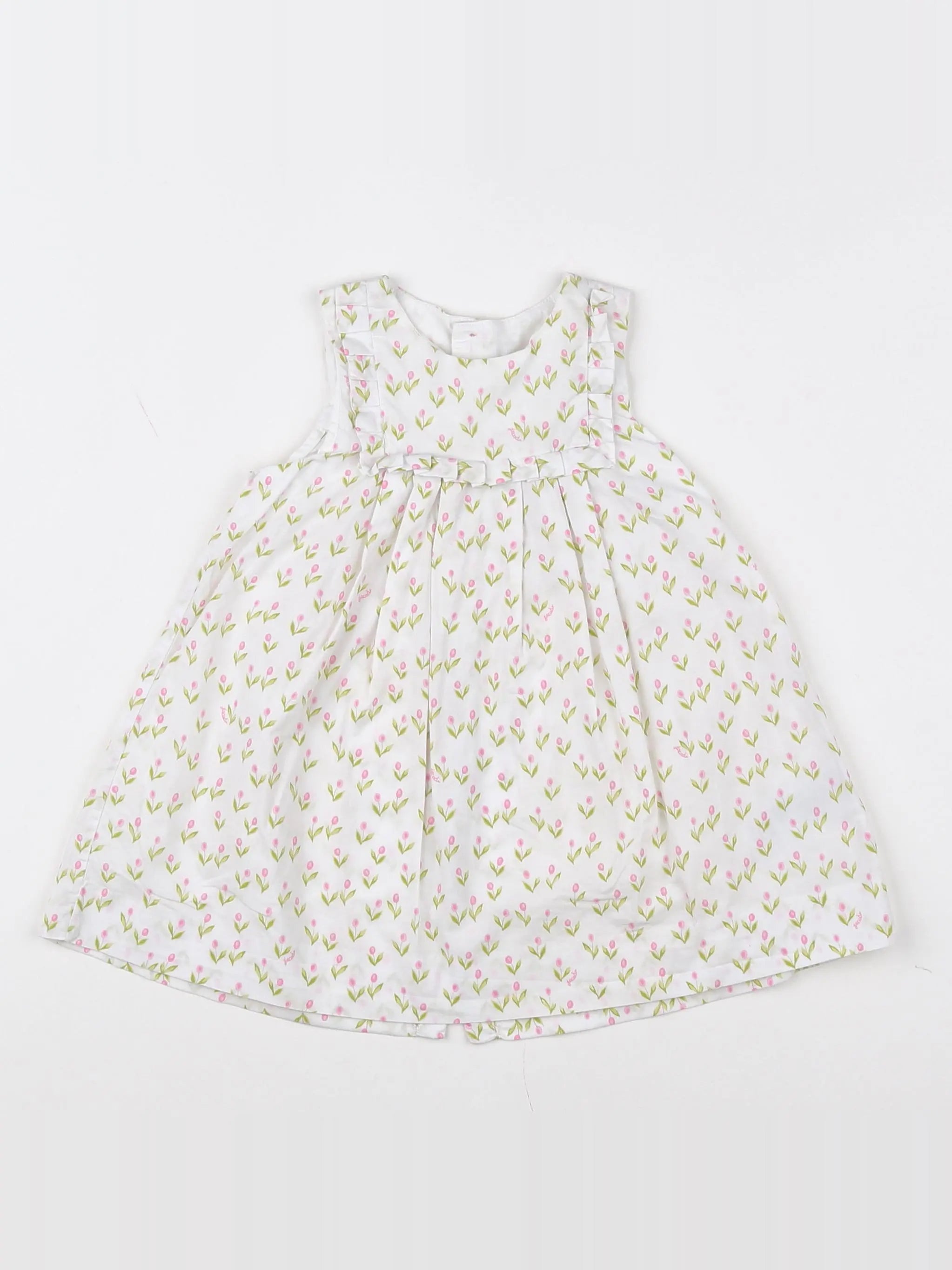 Jacadi - robe blanc - 12 mois
