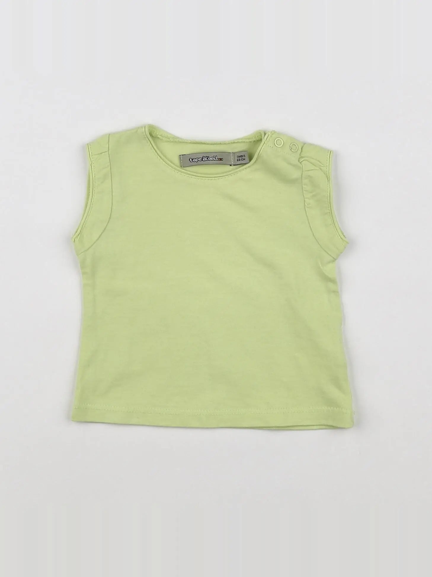 Tape à l'oeil - tee-shirt vert - 3 mois