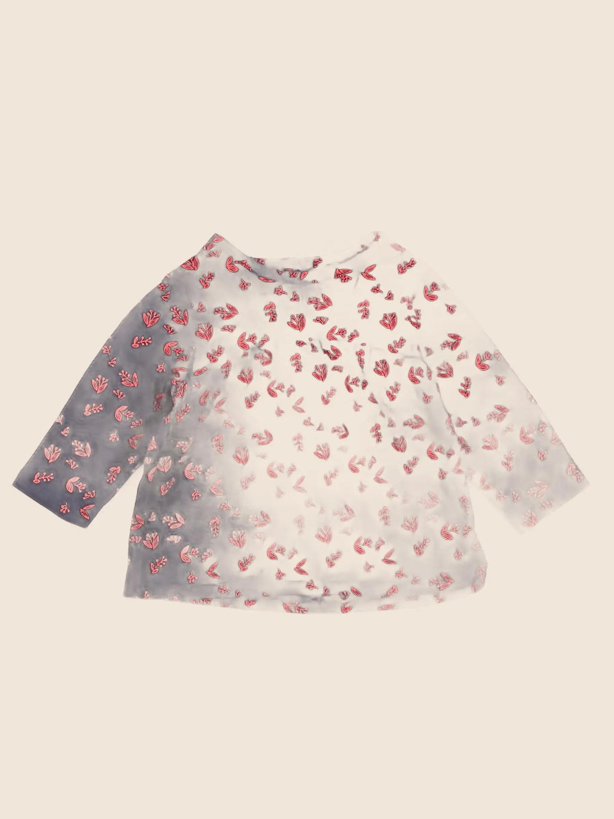 Vertbaudet - tee-shirt bleu - 3 mois