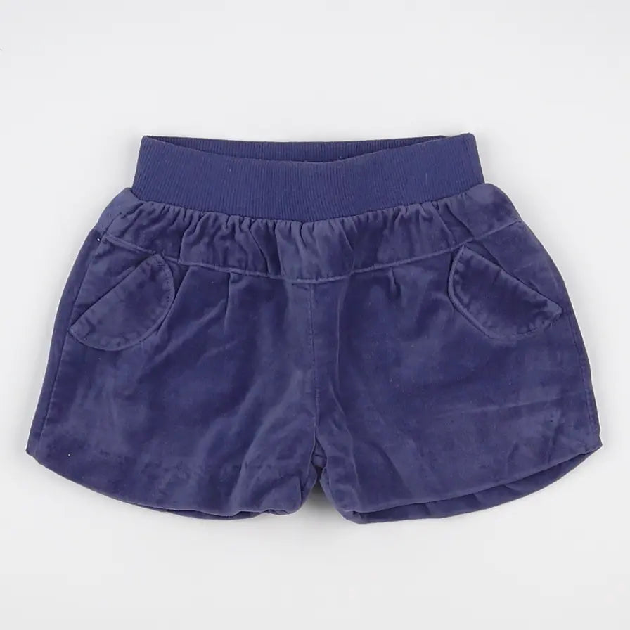Vertbaudet - short bleu - 6 mois