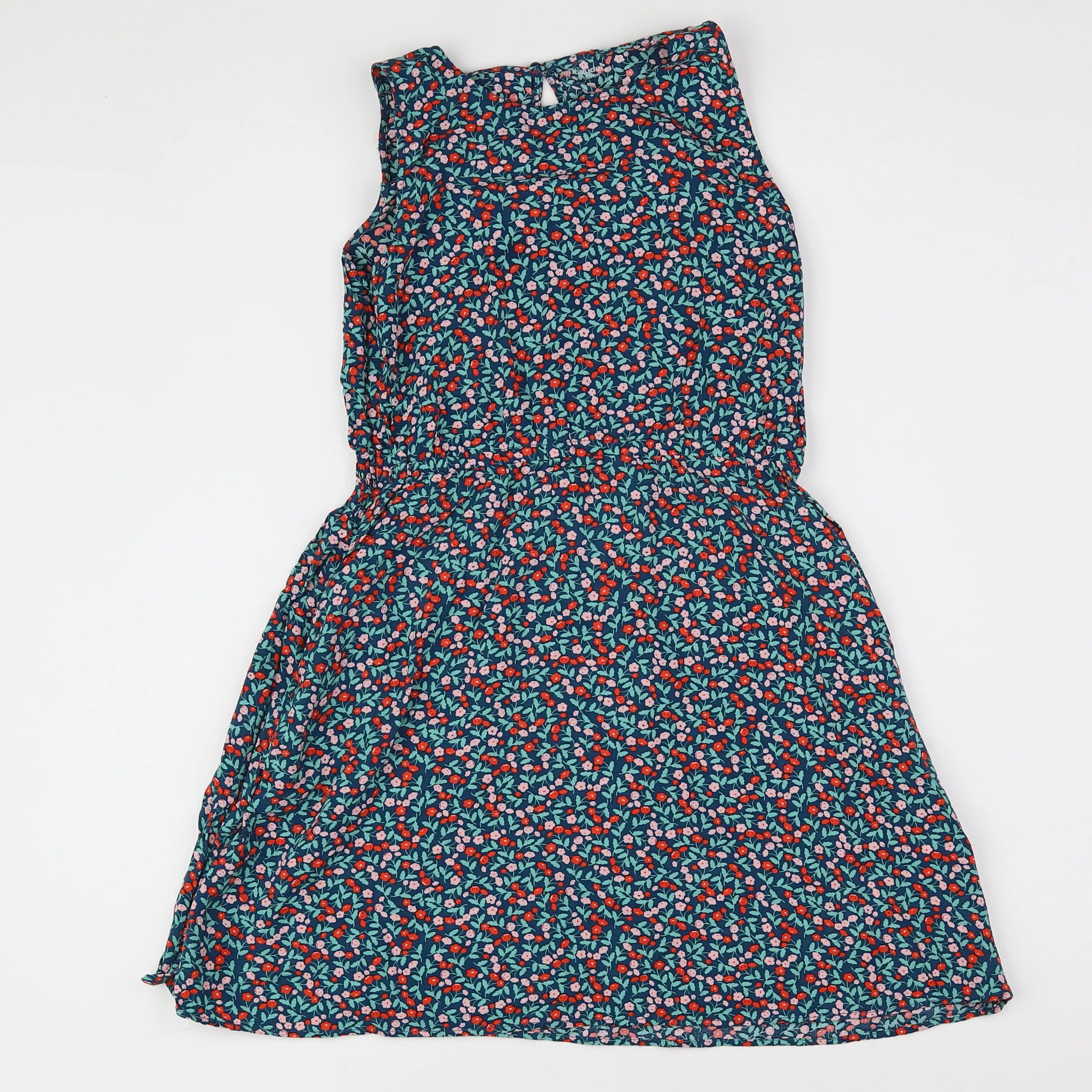Vertbaudet - robe multicolore - 10 ans
